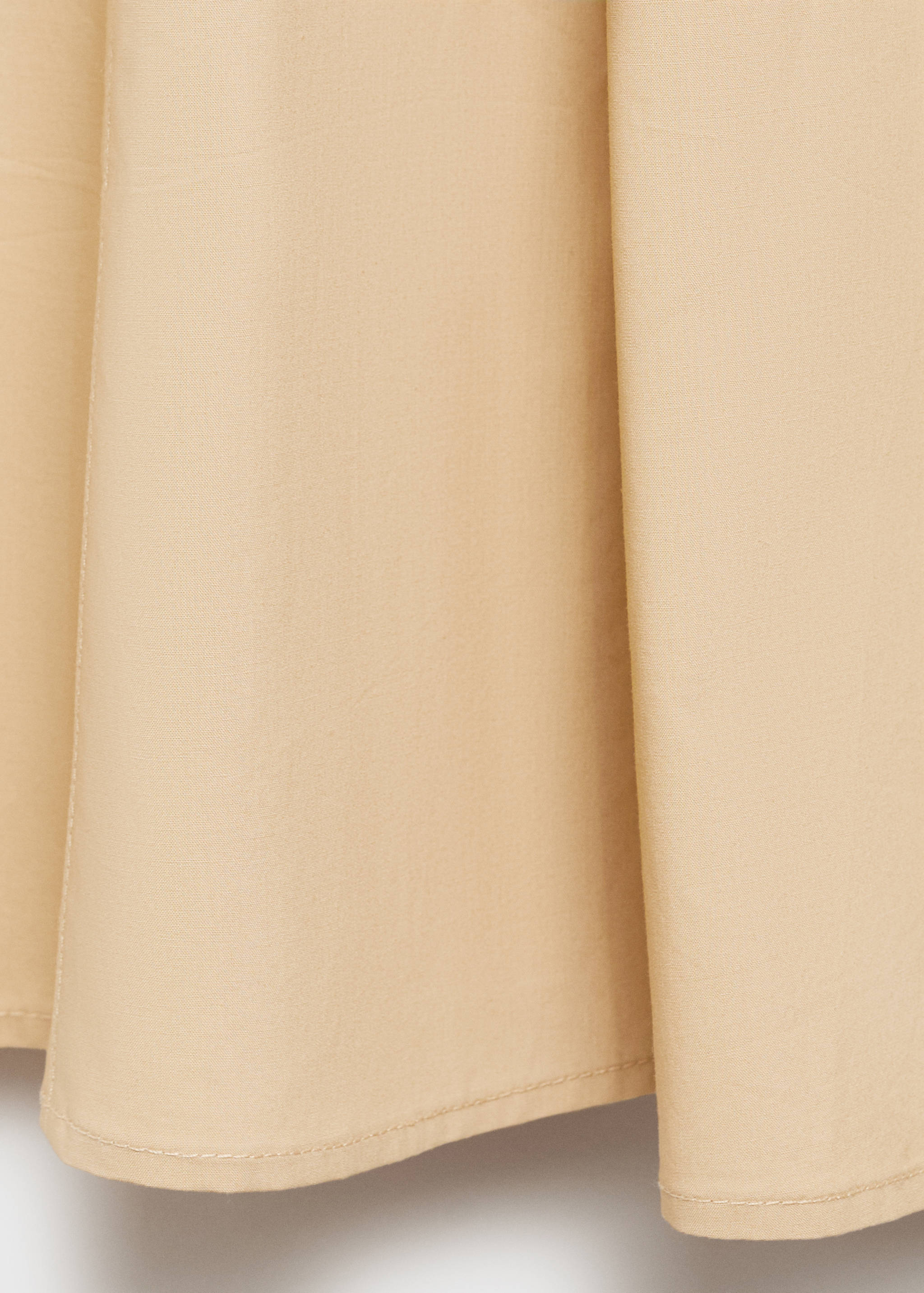 Cotton shirt dress - Details of the article 0