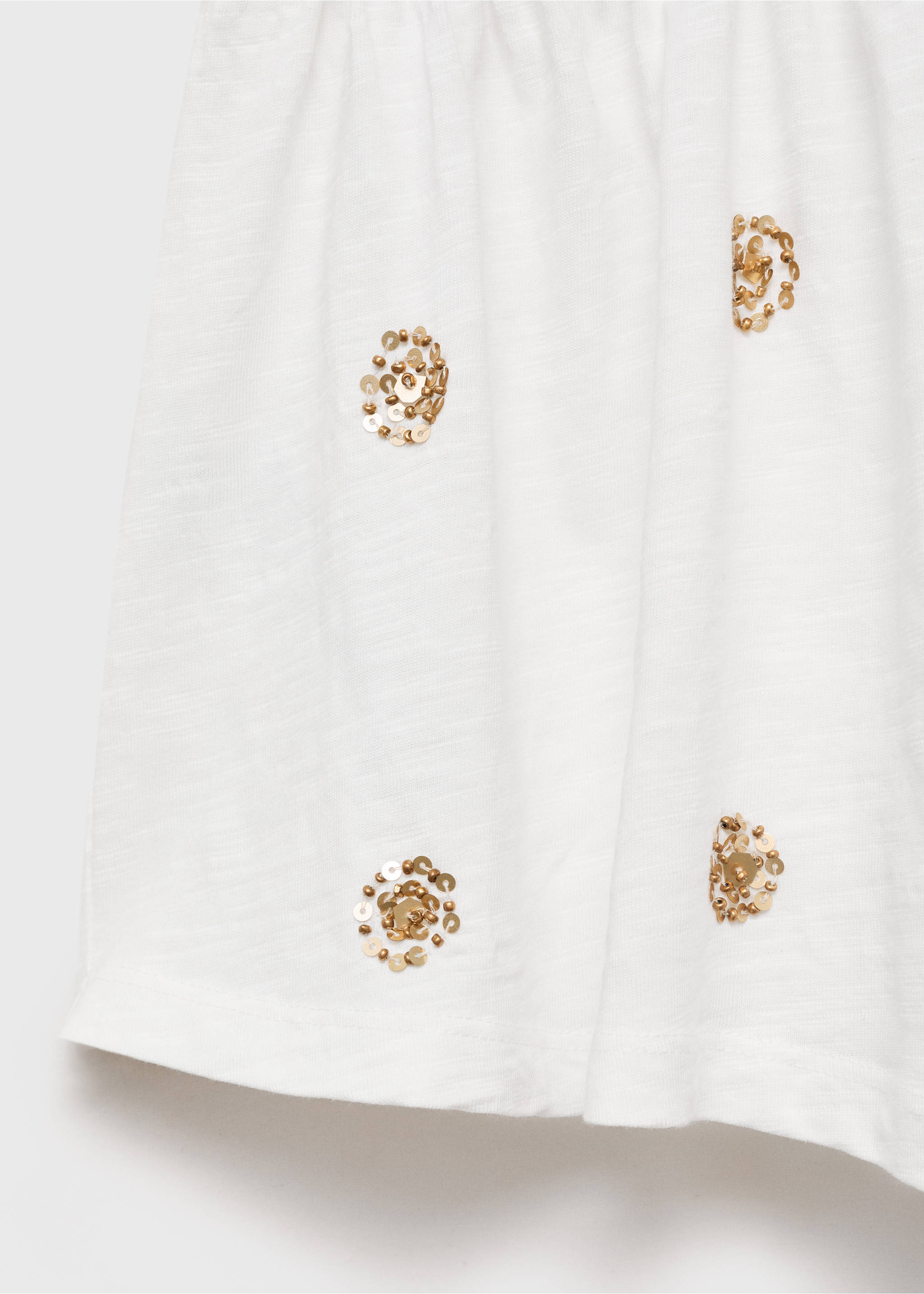 Top brodat lluentons - Detall de l'article 0, Blanc trencat. Ref: 17081163-00.