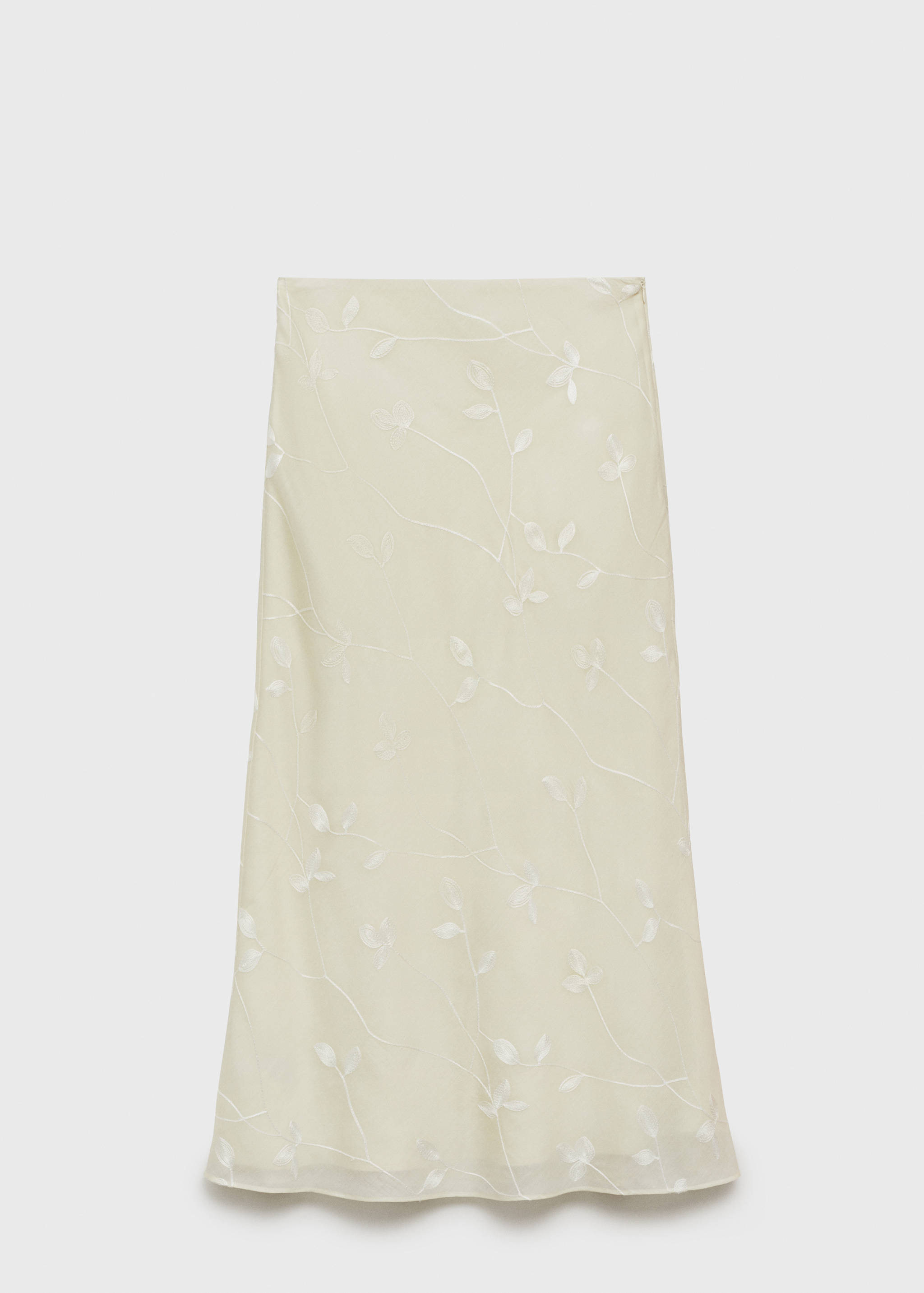 Flowers midi skirt - Article without model