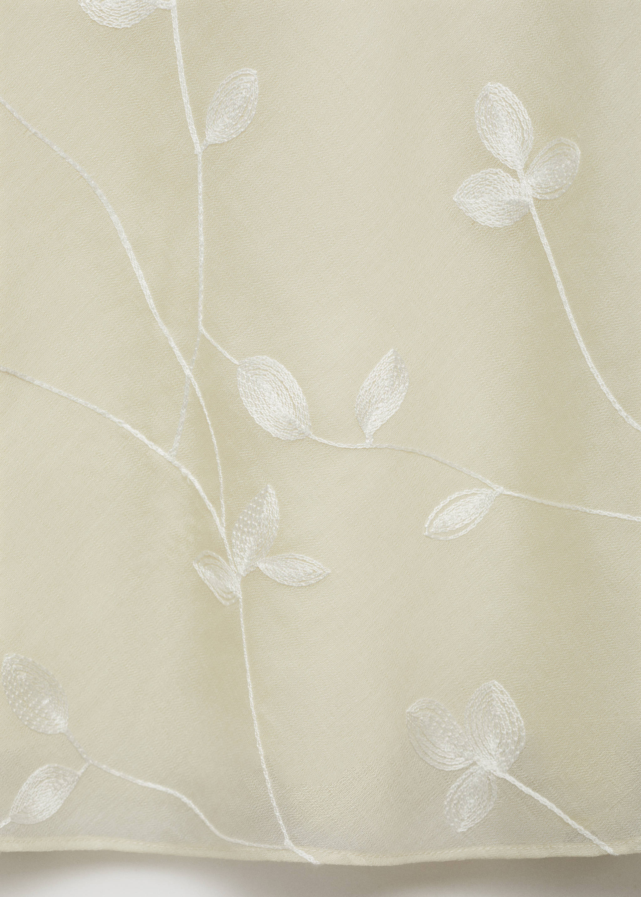 Flowers midi skirt - Details of the article 0