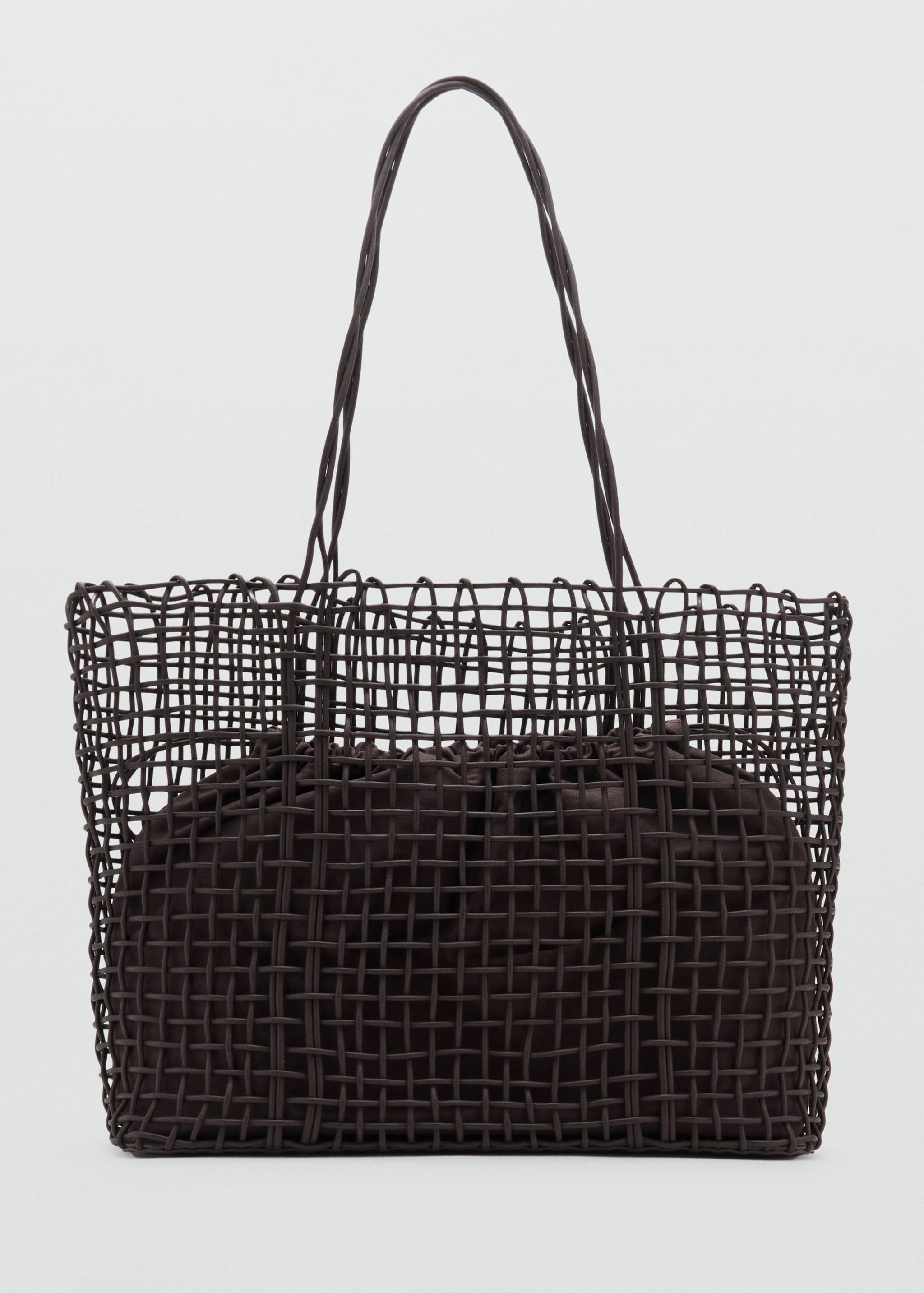 Shopper-Bag mit Flechtdesign - Artikel ohne Model