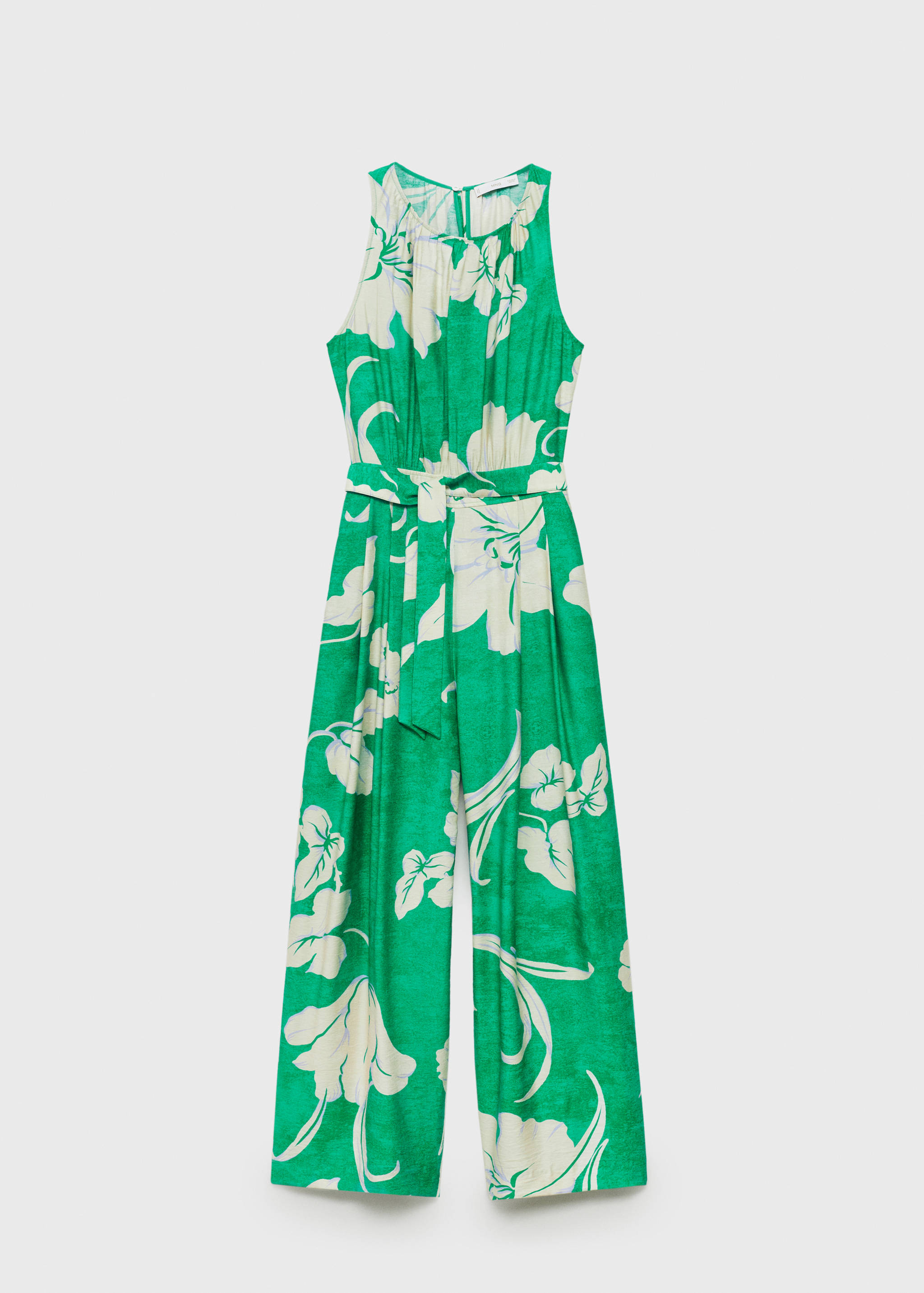 Belt printed jumpsuit - Article without model