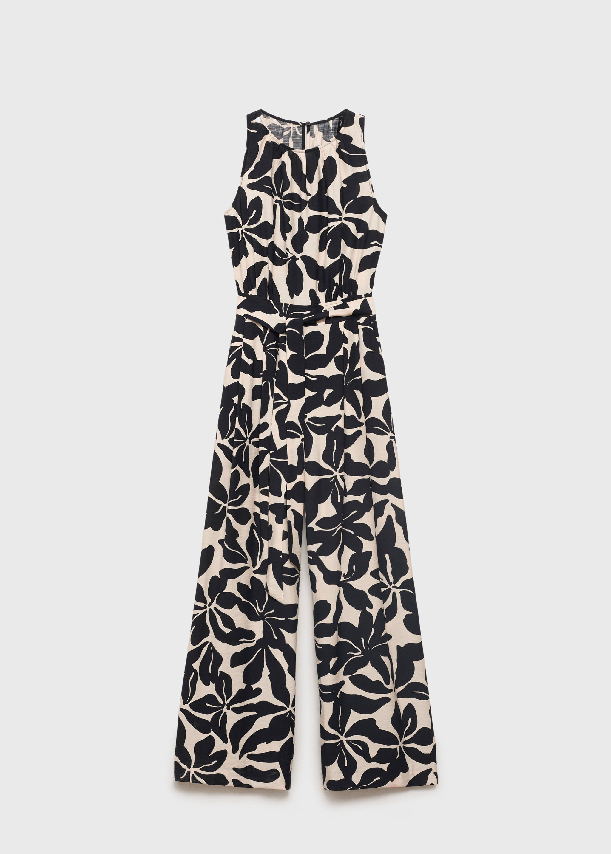 Belt printed jumpsuit - Article without model