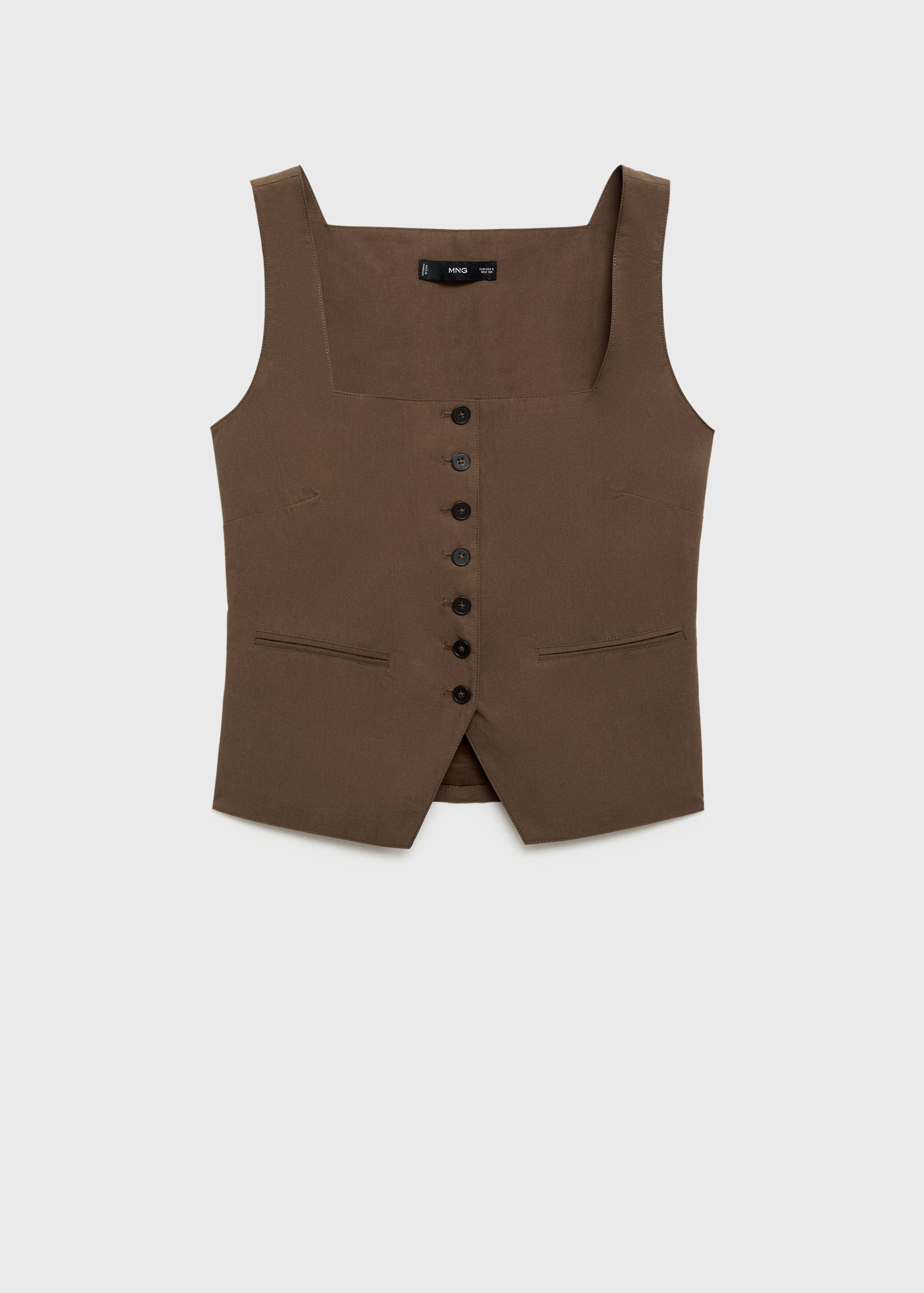 Gilet de costume coton - Article sans modèle