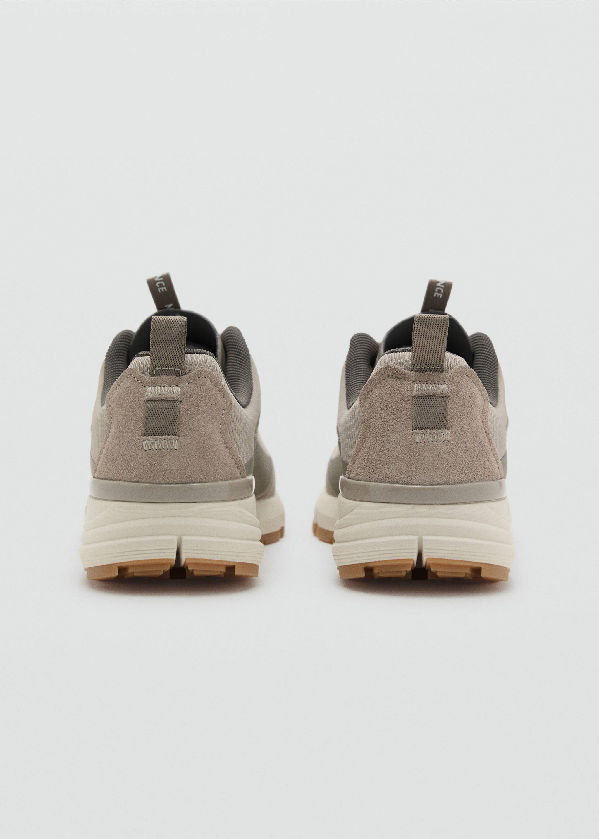 Trainers with VIBRAM® sole - Details of the article 2, Beige. Ref: 17081199-00.