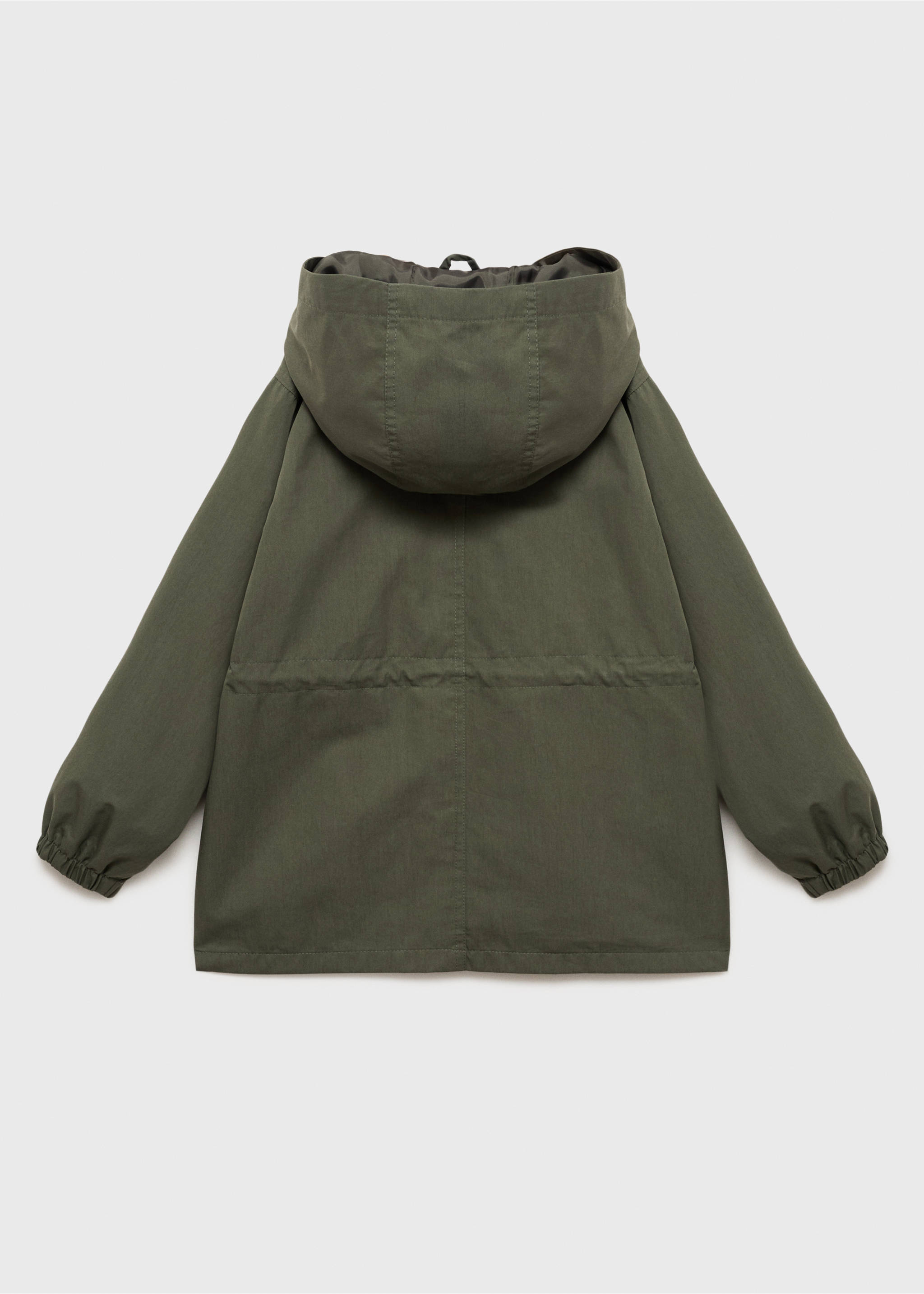 Pocket safari-style trench - Reverse of the article, Khaki. Ref: 17081208-00.
