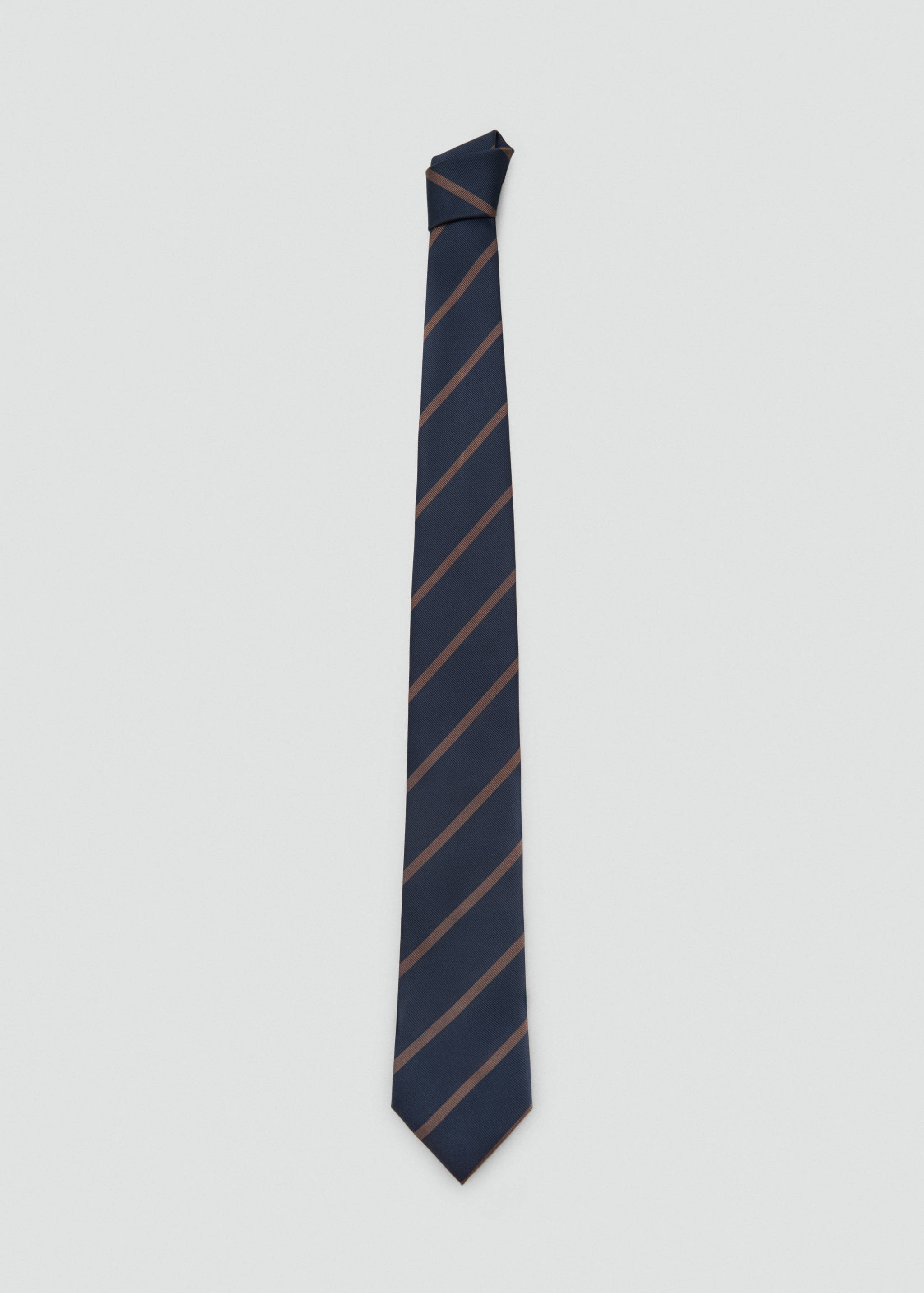 Stripes printed tie - Article without model