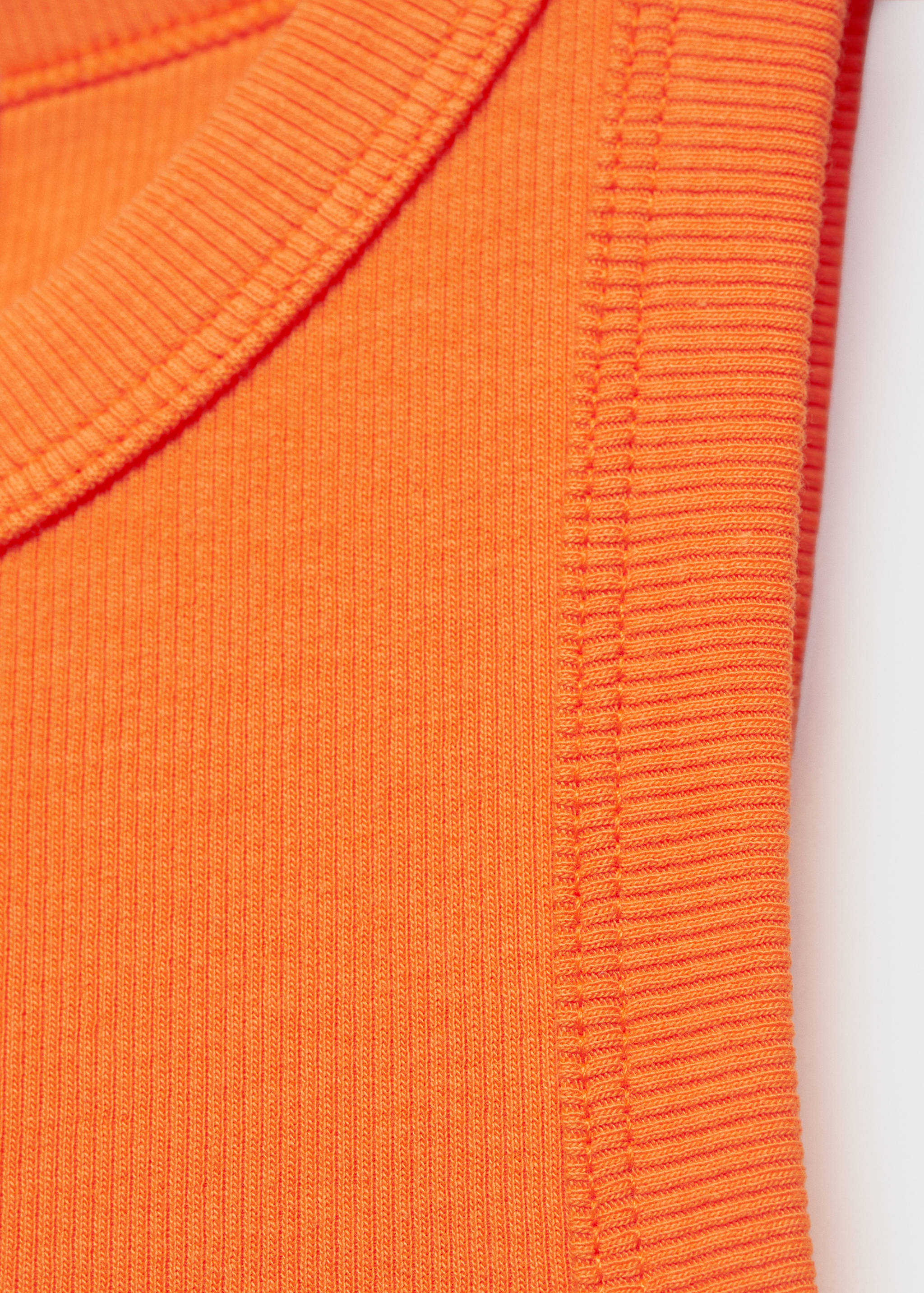Bavlněný top v žebrovaném vzoru - Detail zboží 8