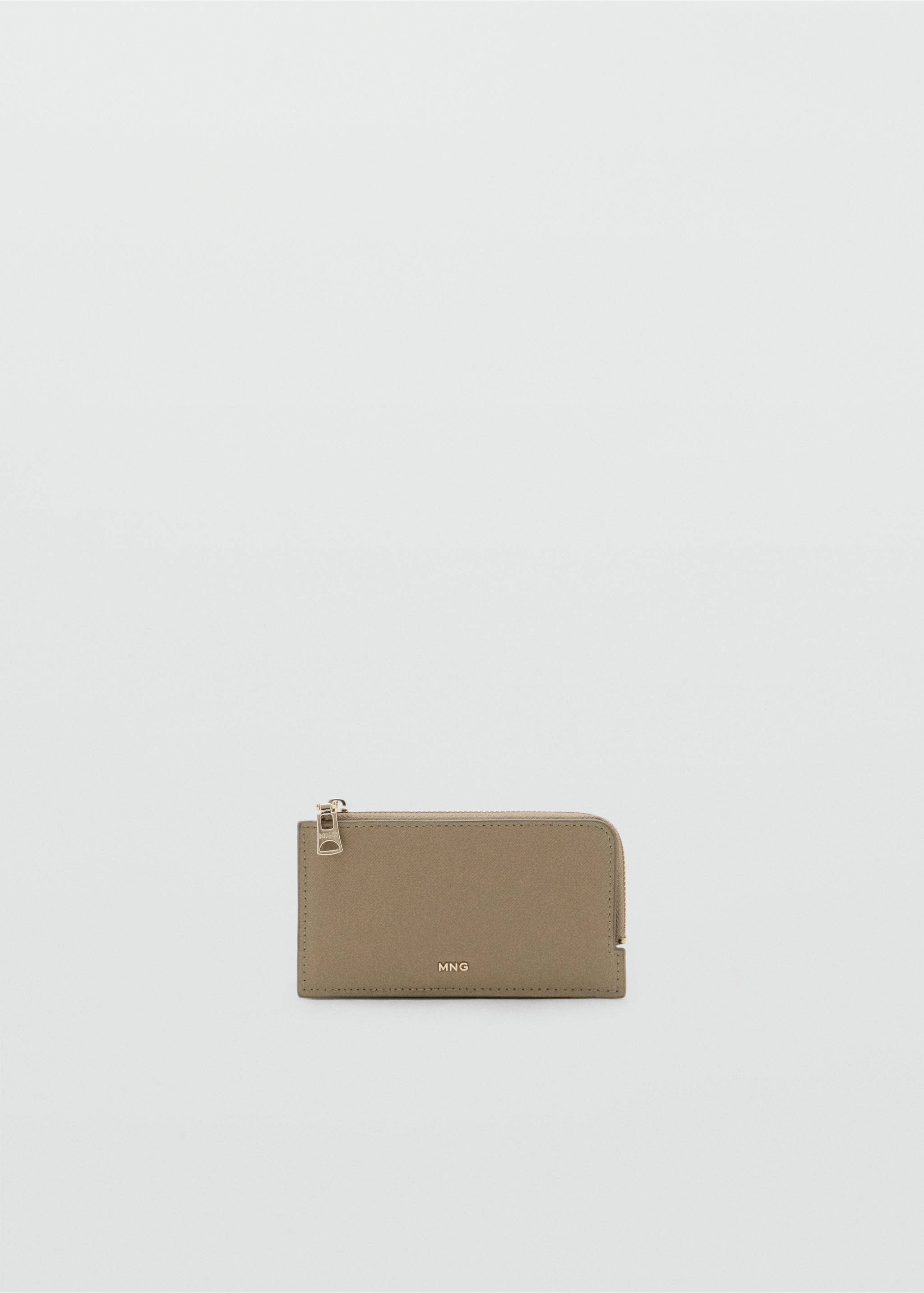 Targeter efecte saffiano cremallera - Article sense model, Caqui. Ref: 17081215-00.