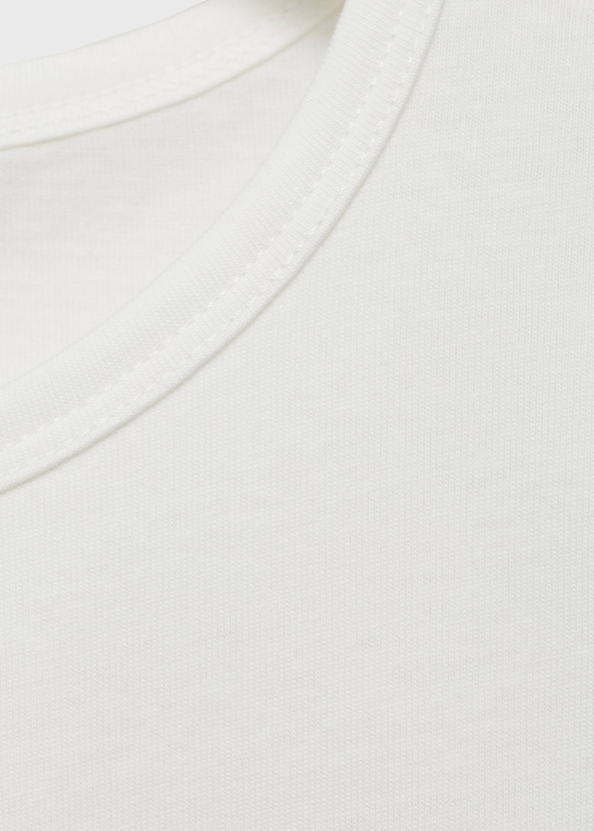 Printed cotton-blend t-shirt - Details of the article 0
