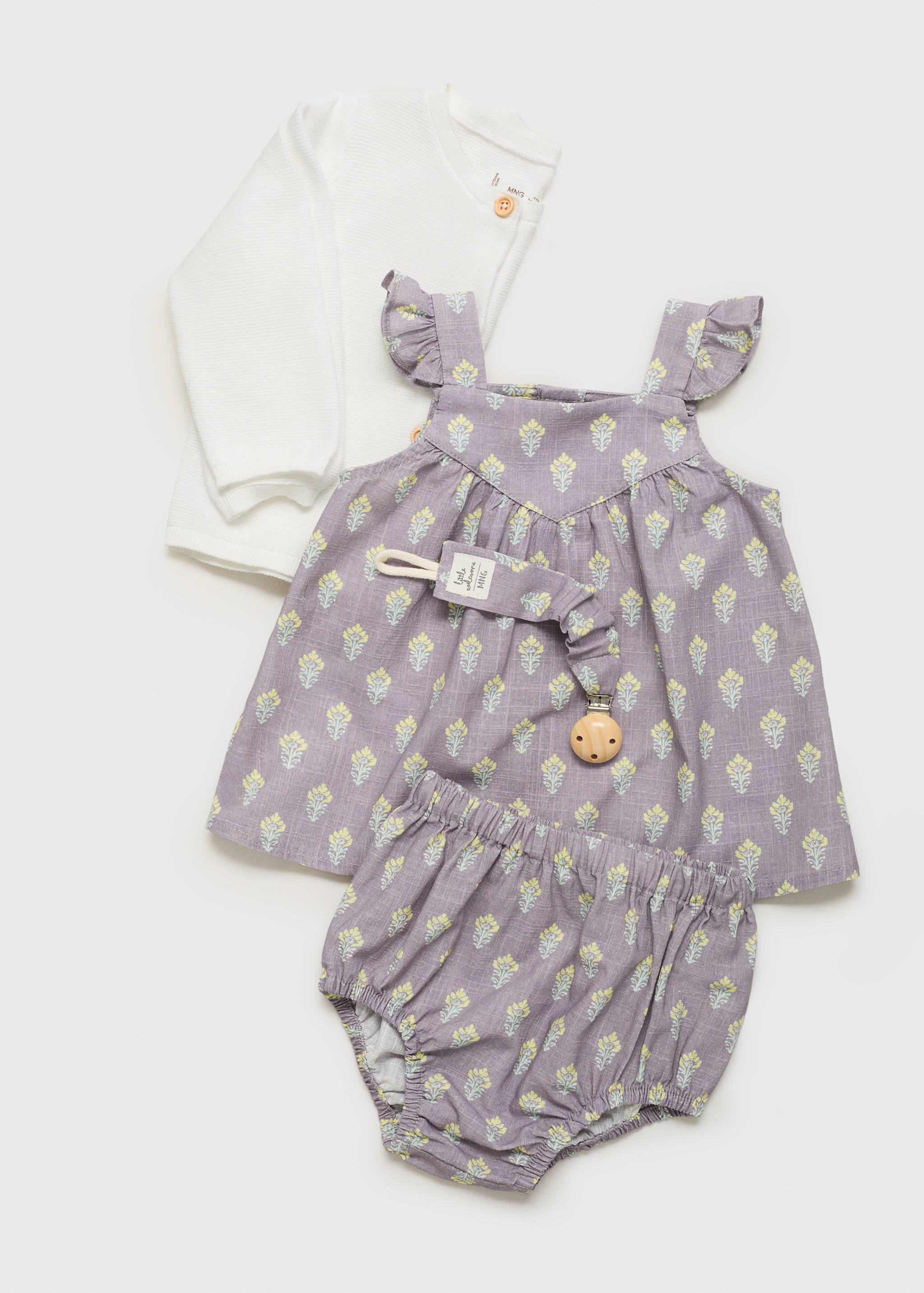 Printed dress and nappy cover - Article without model