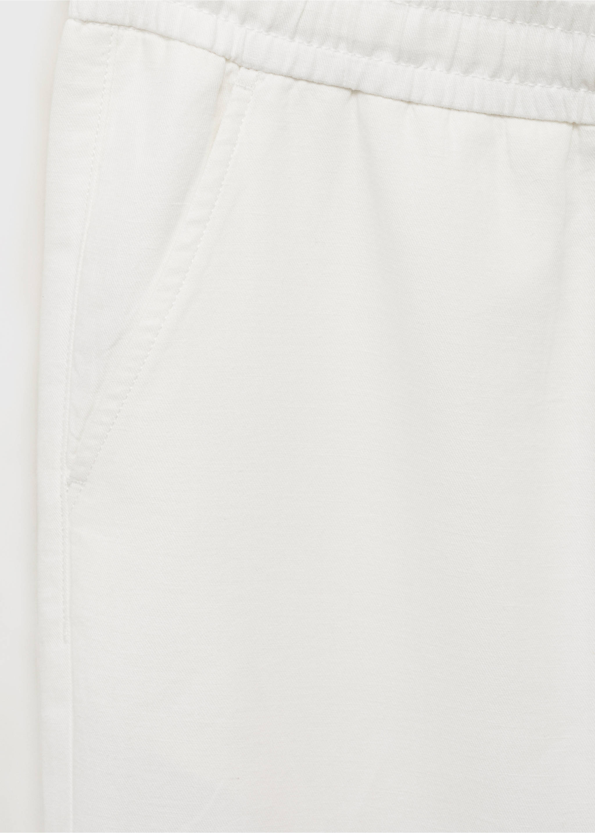 Pantalons lli cordill - Detall de l'article 0, Blanc trencat. Ref: 17081221-00.