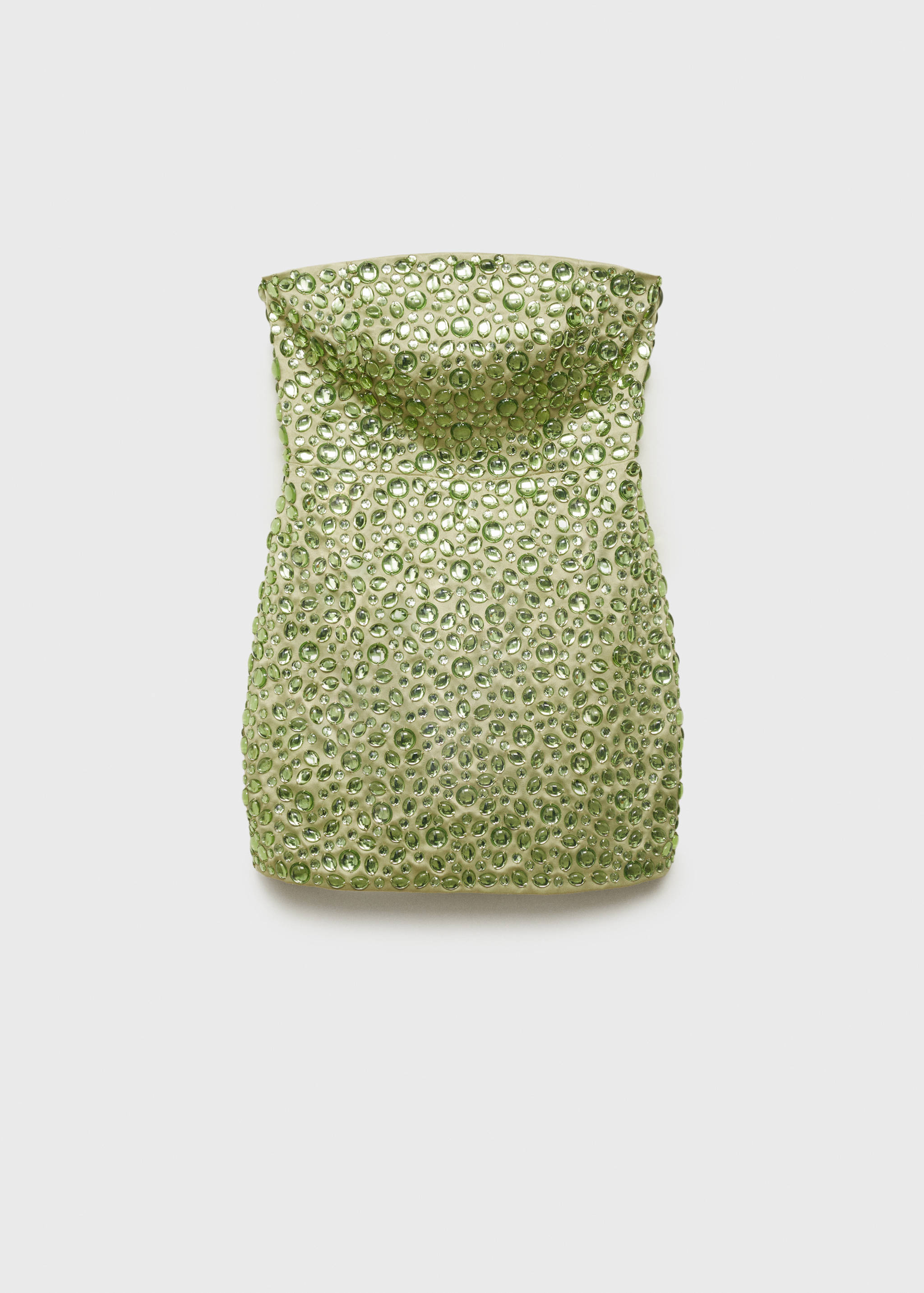 mango capsule collection green dress Mango Capsule Draped Shirt Dress with Side Opening Green Size US 4 NEW With  tag
