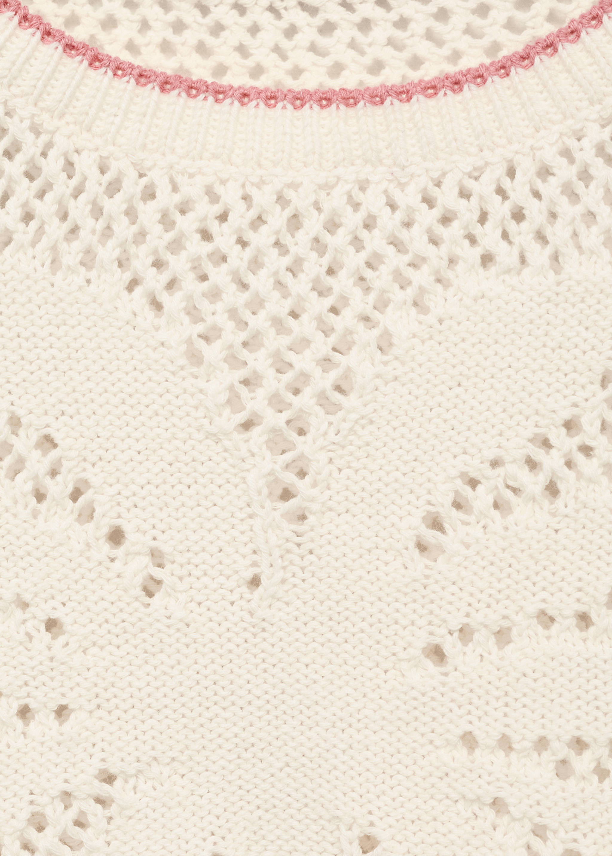 Pullover mit Lochstrickmuster - Detail des Artikels 8