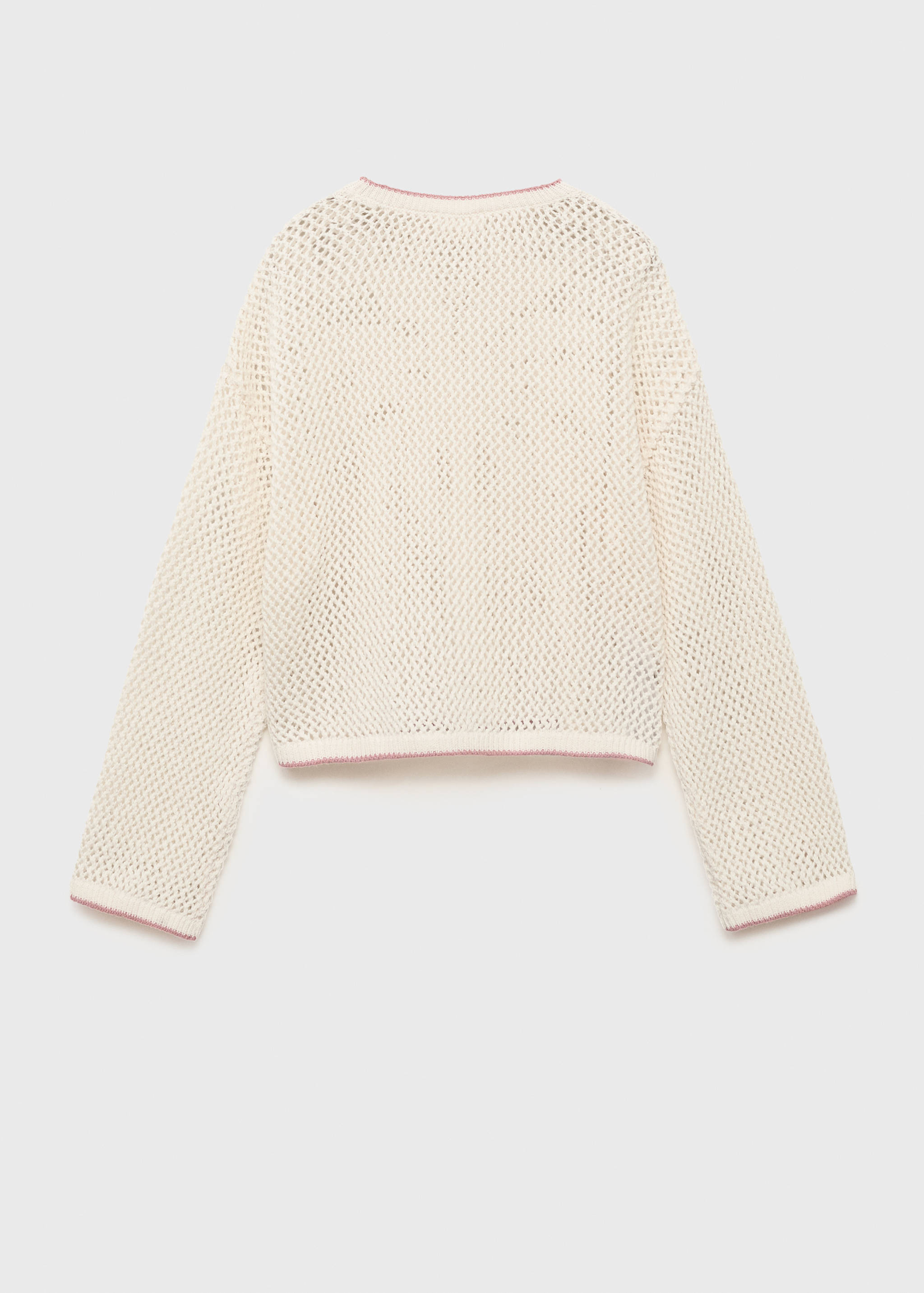 Pullover mit Lochstrickmuster - Detail des Artikels 0