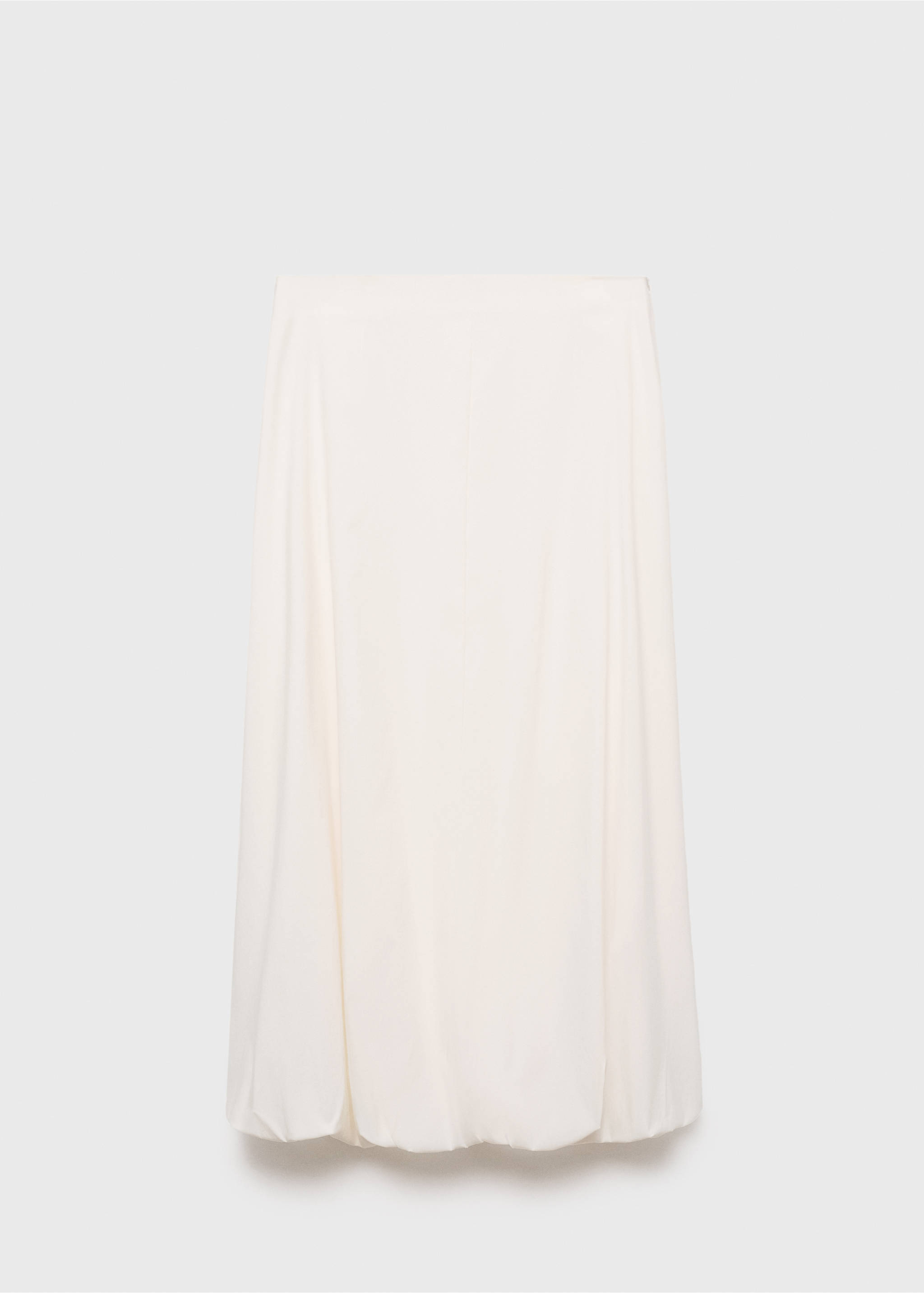 Lange ballonrok - Artikel zonder model, Ecru. Ref: 17081236-00.