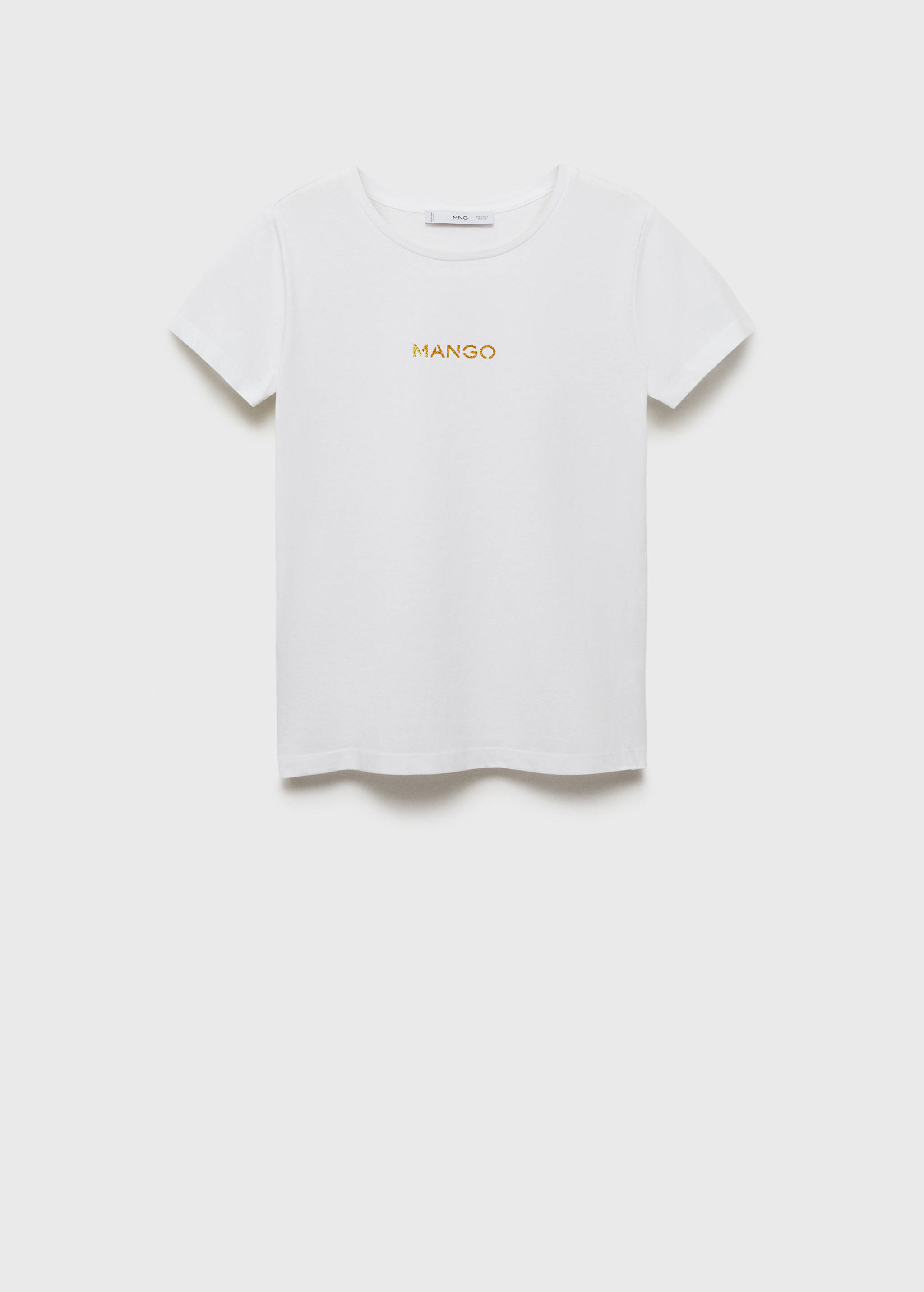 T-shirt logo en coton - Article sans modèle