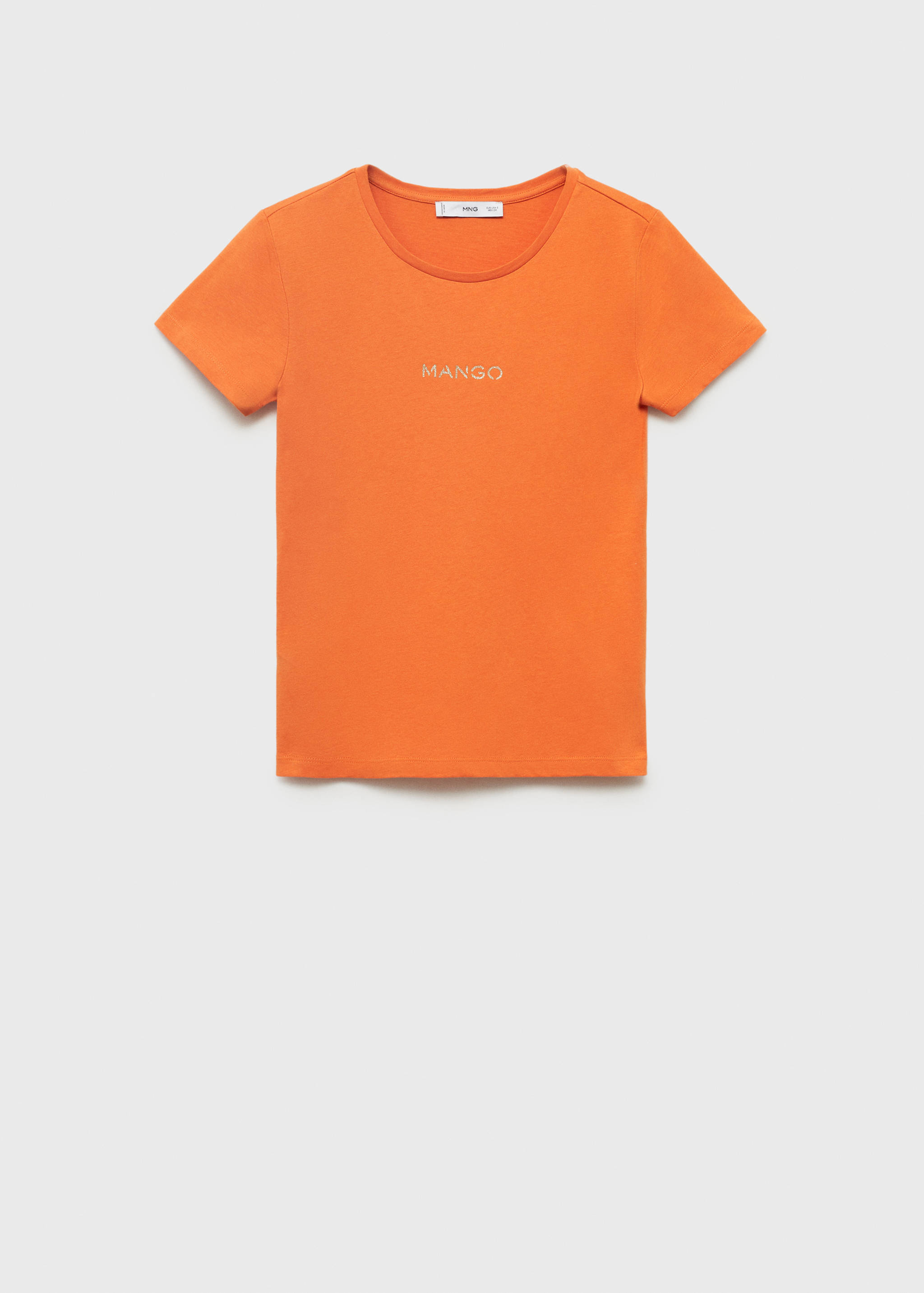 T-shirt logo en coton - Article sans modèle