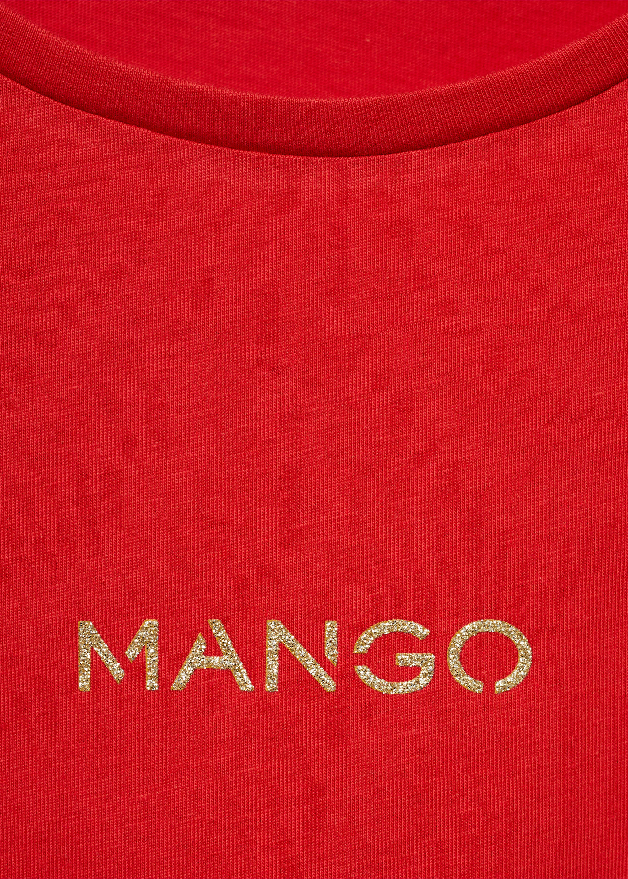 Baumwoll-T-Shirt mit Logo - Detail des Artikels 8, Rot. Ref: 17081238-00.