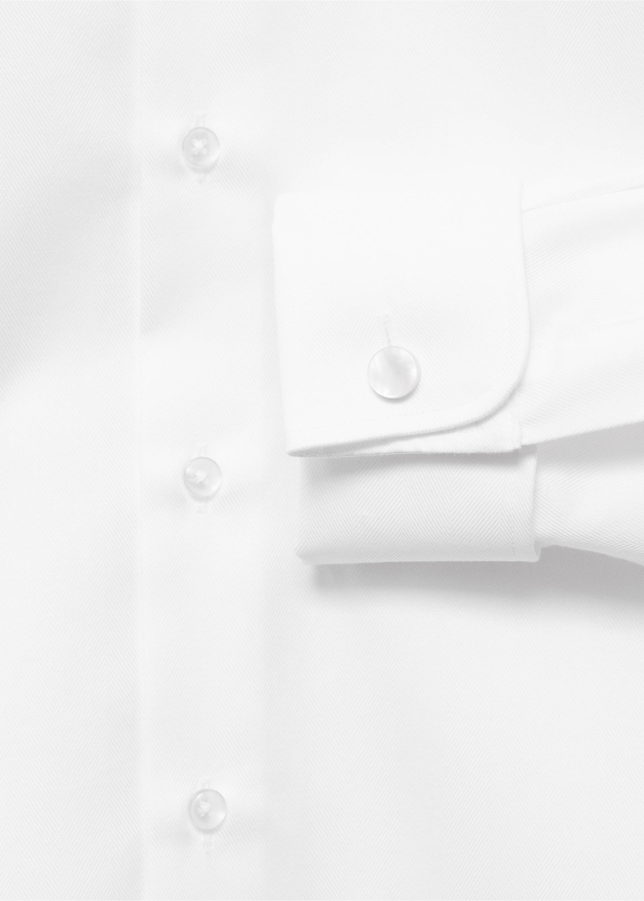 100% cotton dress shirt - Details of the article 0, White. Ref: 17081239-00.