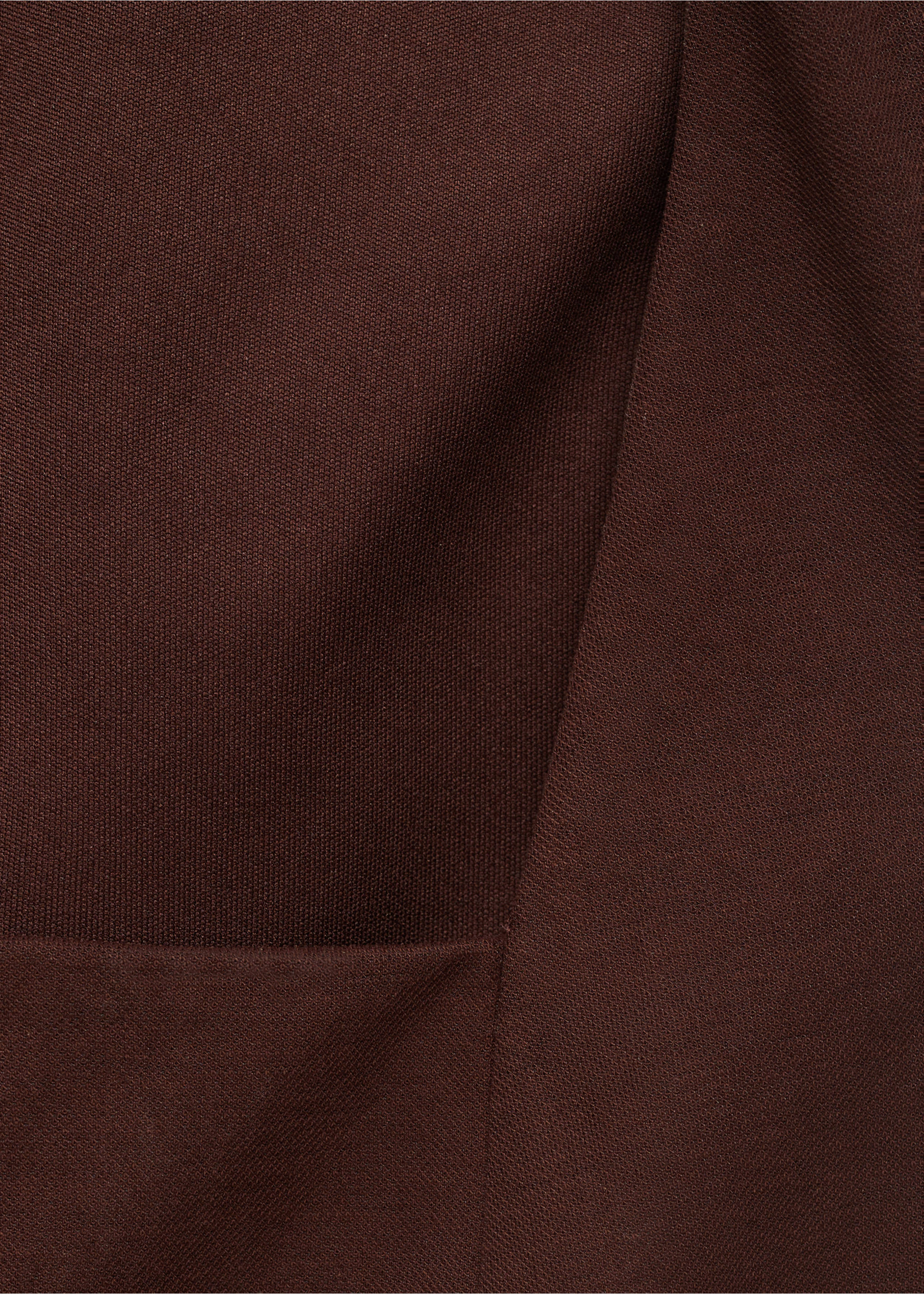 Top coton boutons - Détail de l'article 8, Chocolat. Ref: 17081241-00.