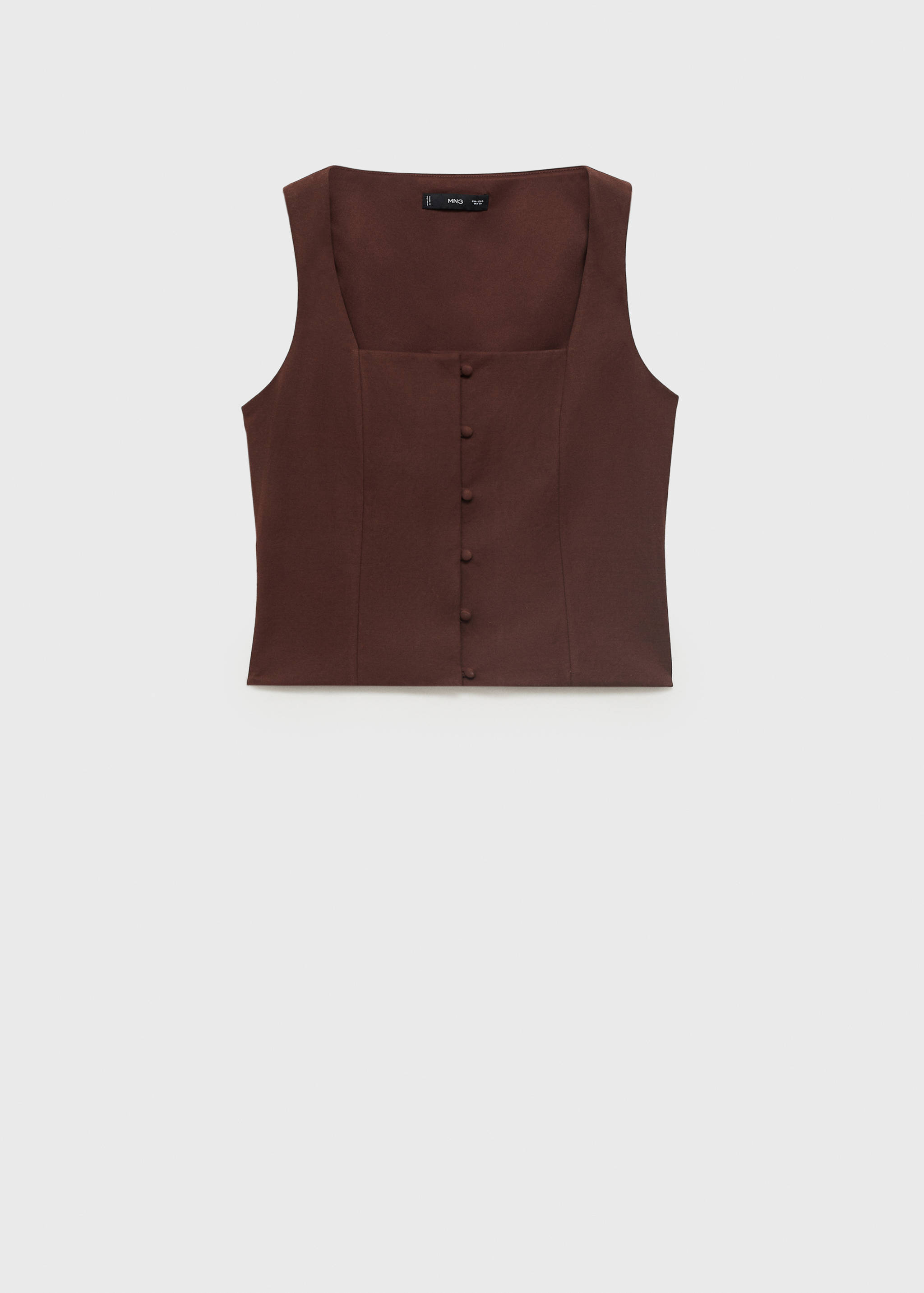 Buttons cotton top - Article without model