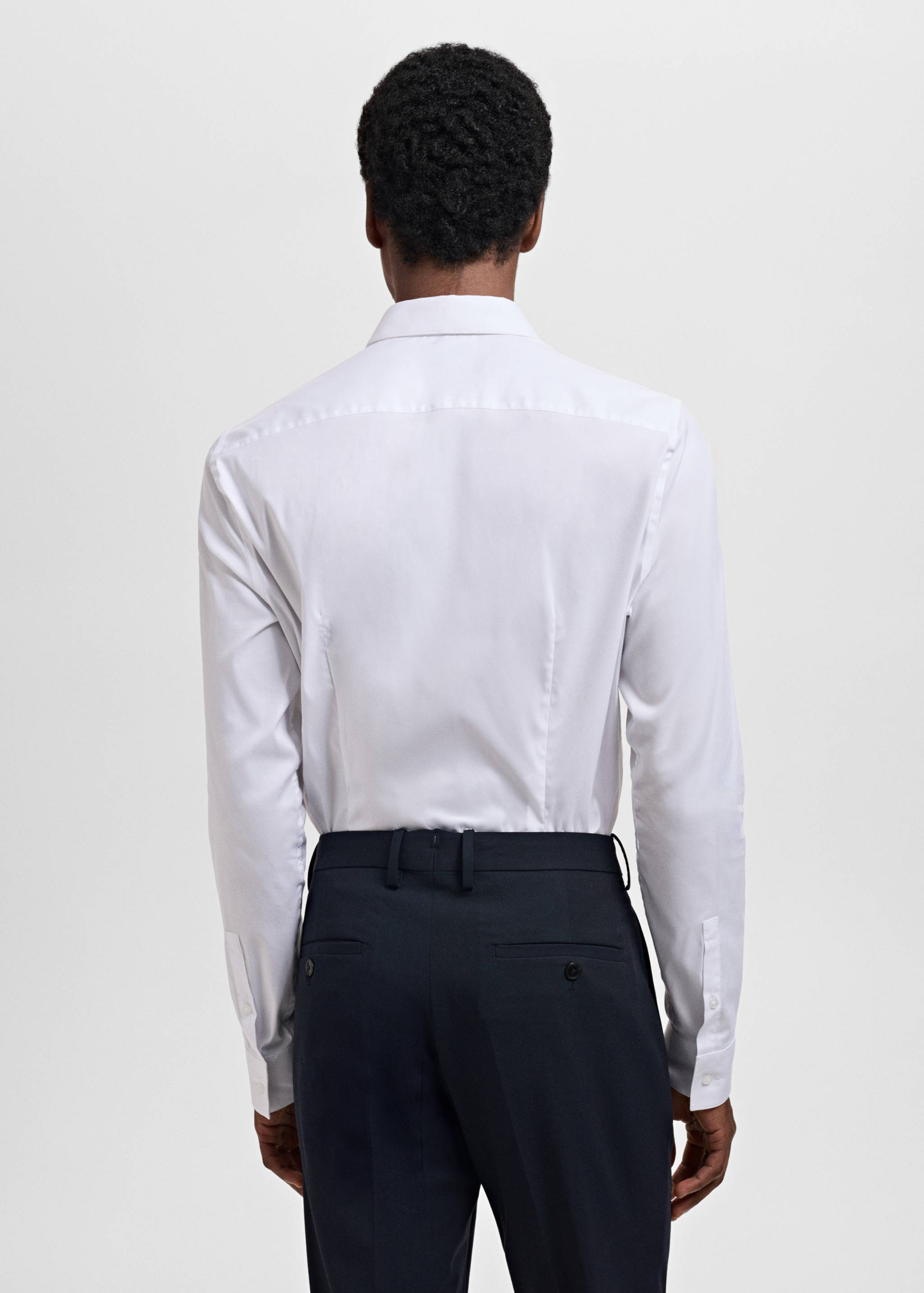 Chemise costume slim fit coton - Verso de l’article