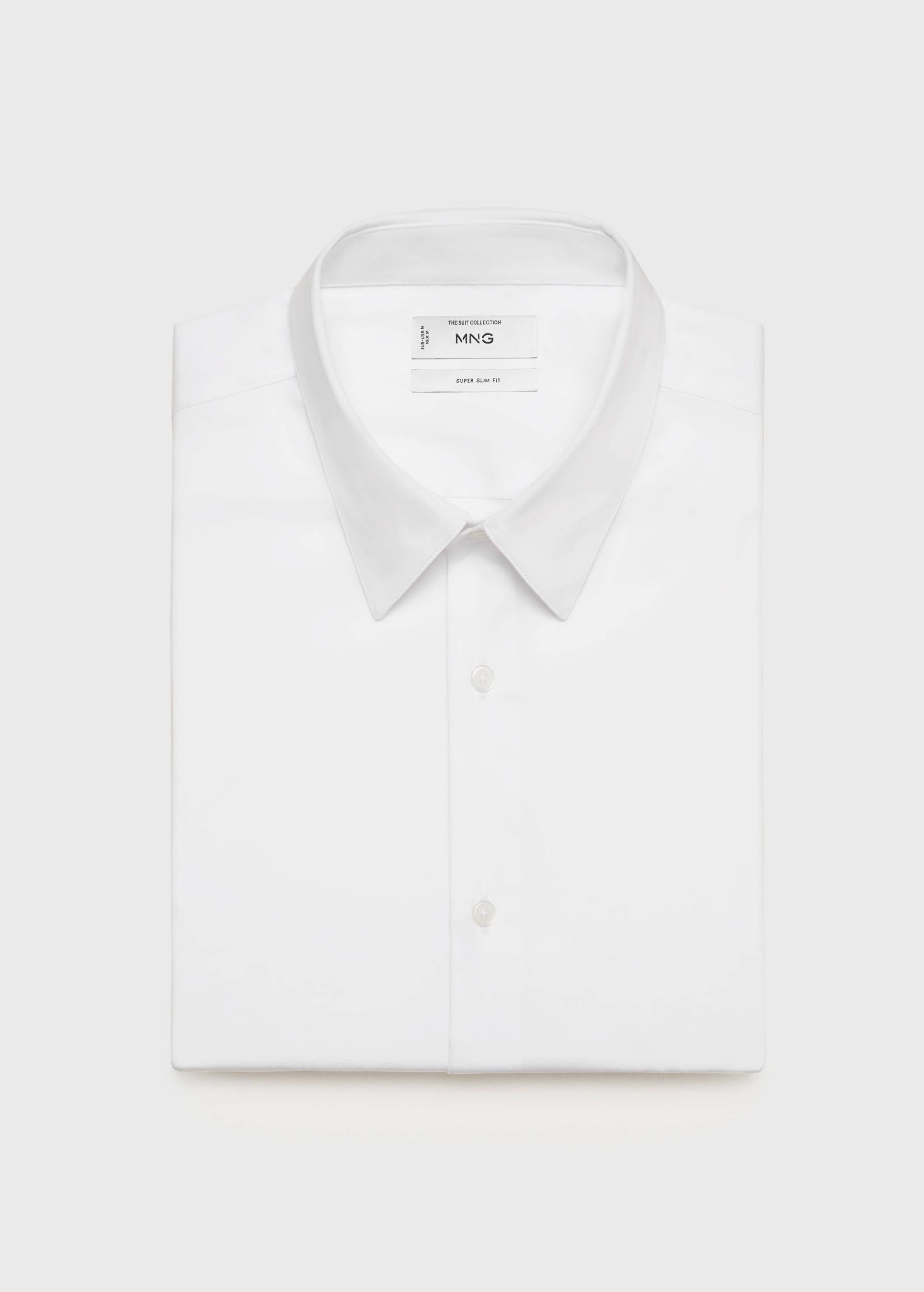Chemise costume slim fit coton - Verso de l’article