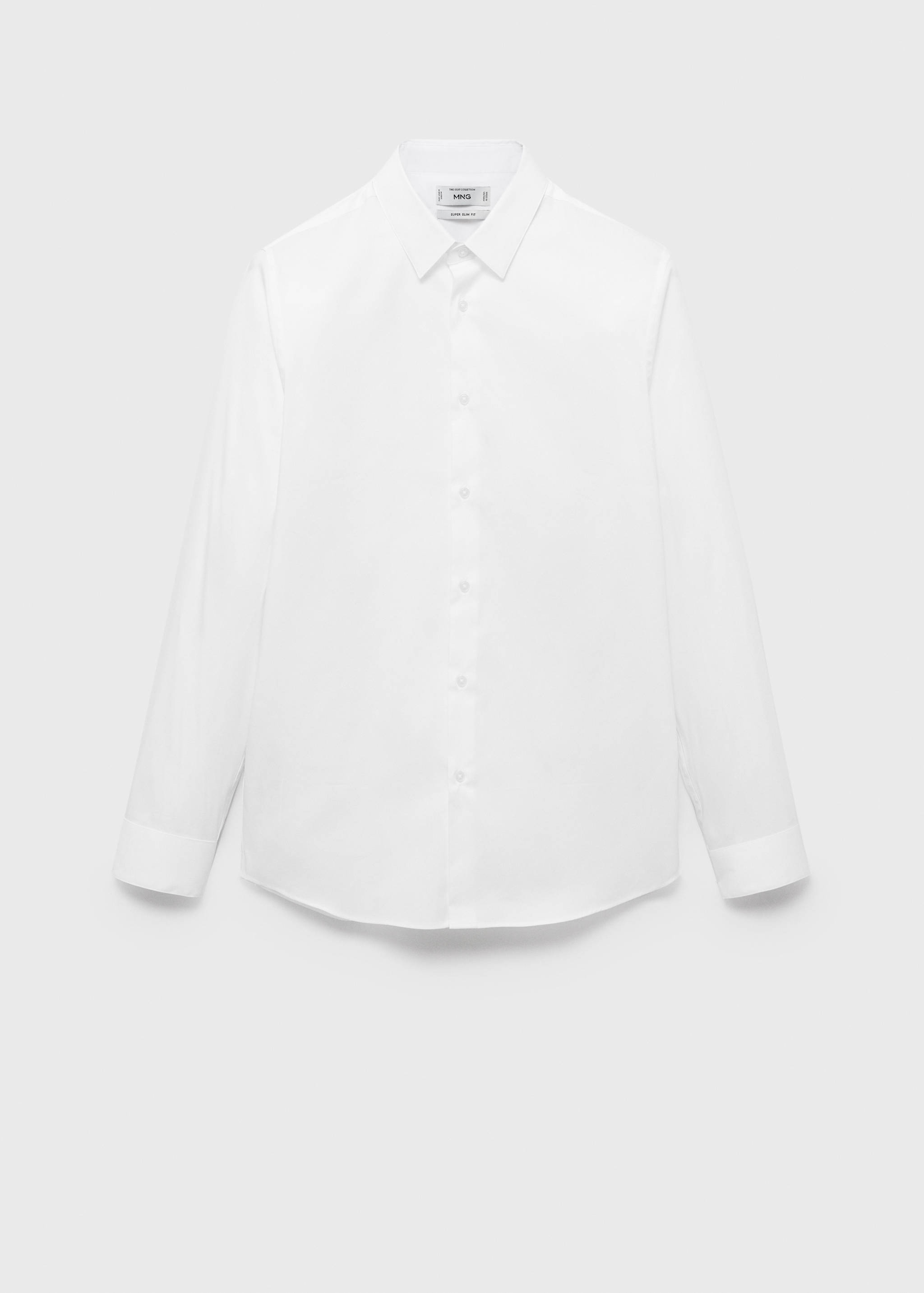 Chemise costume slim fit coton - Article sans modèle
