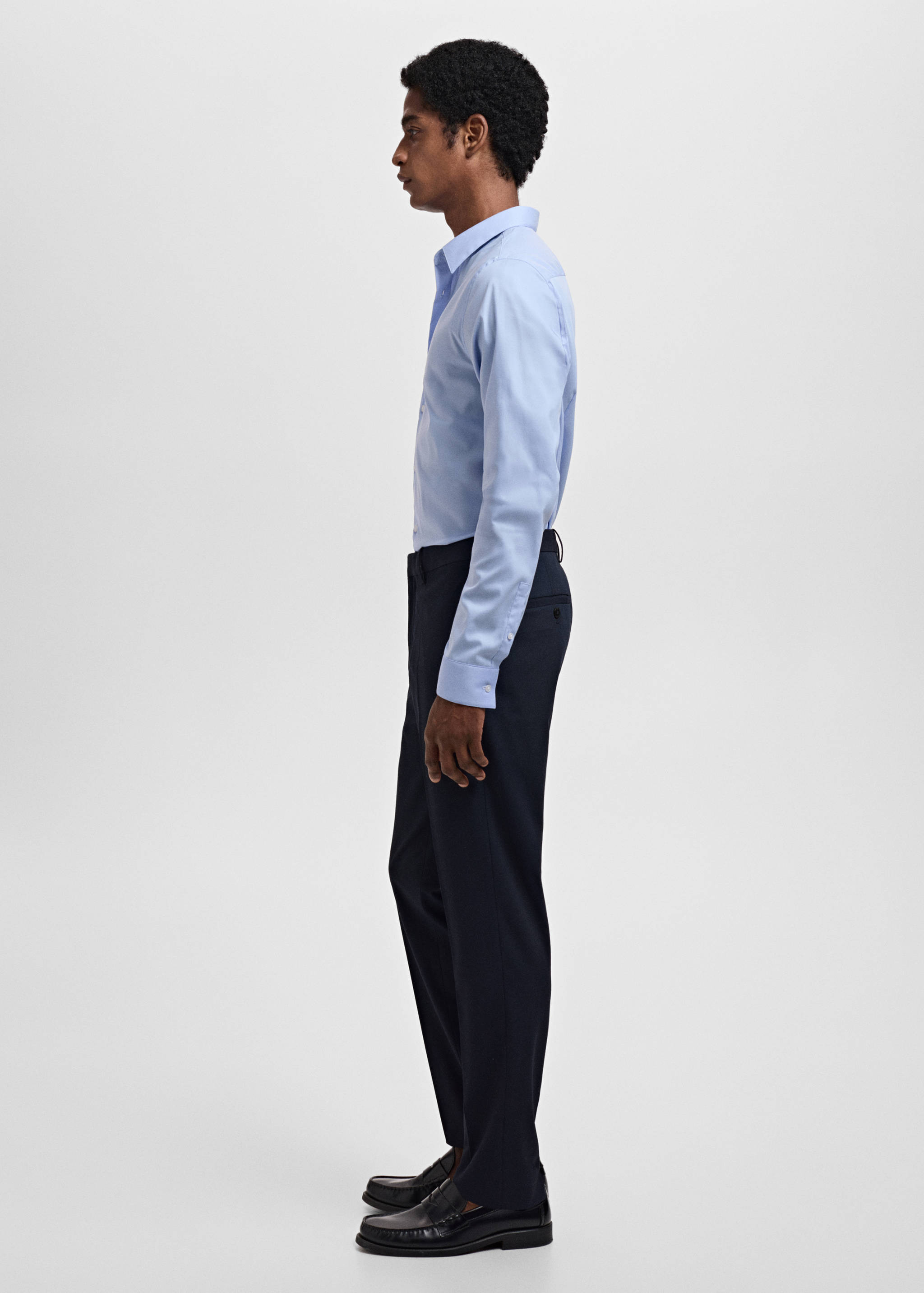 Chemise costume slim fit coton - Détail de l'article 2