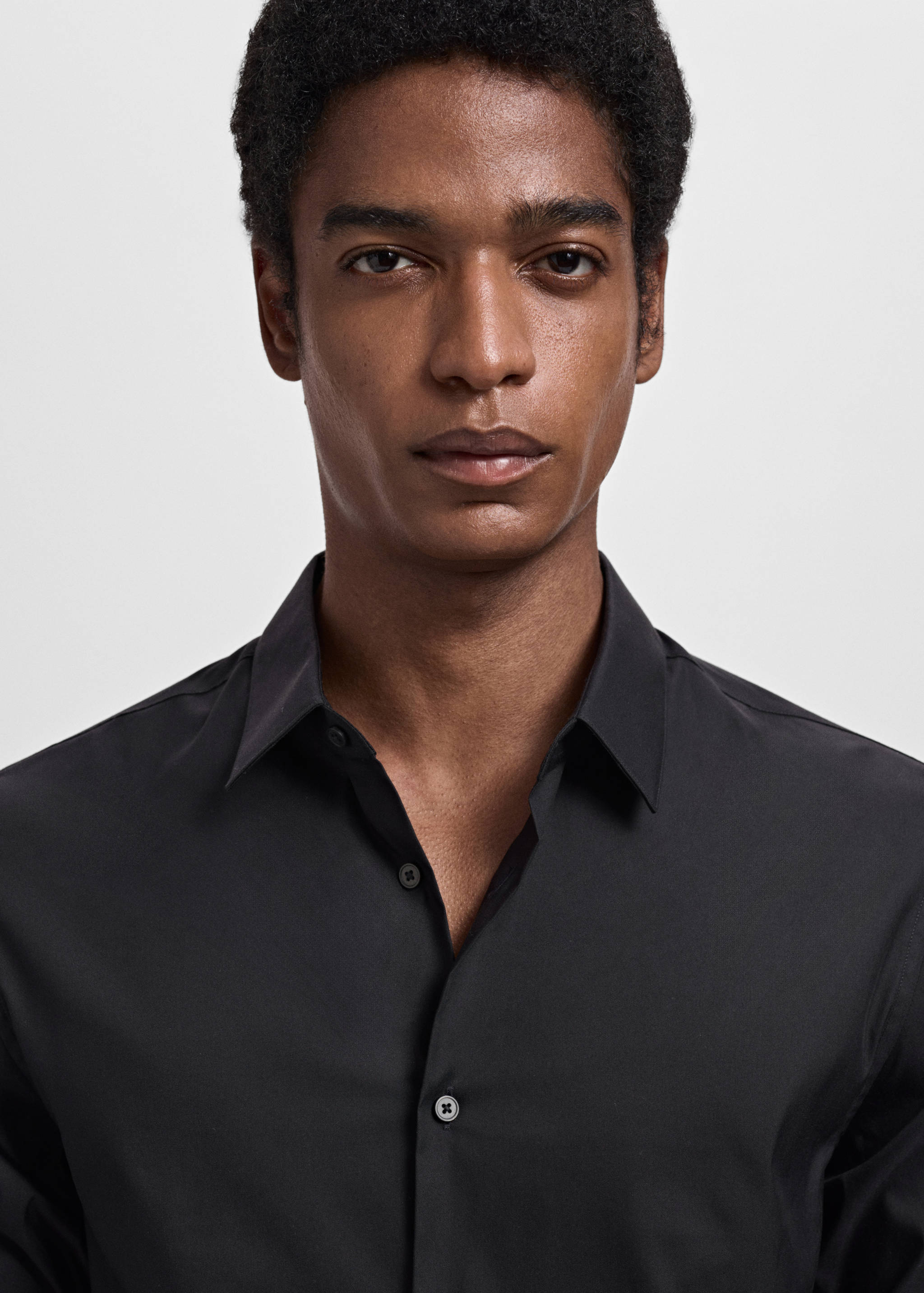 Chemise costume slim fit coton - Détail de l'article 1