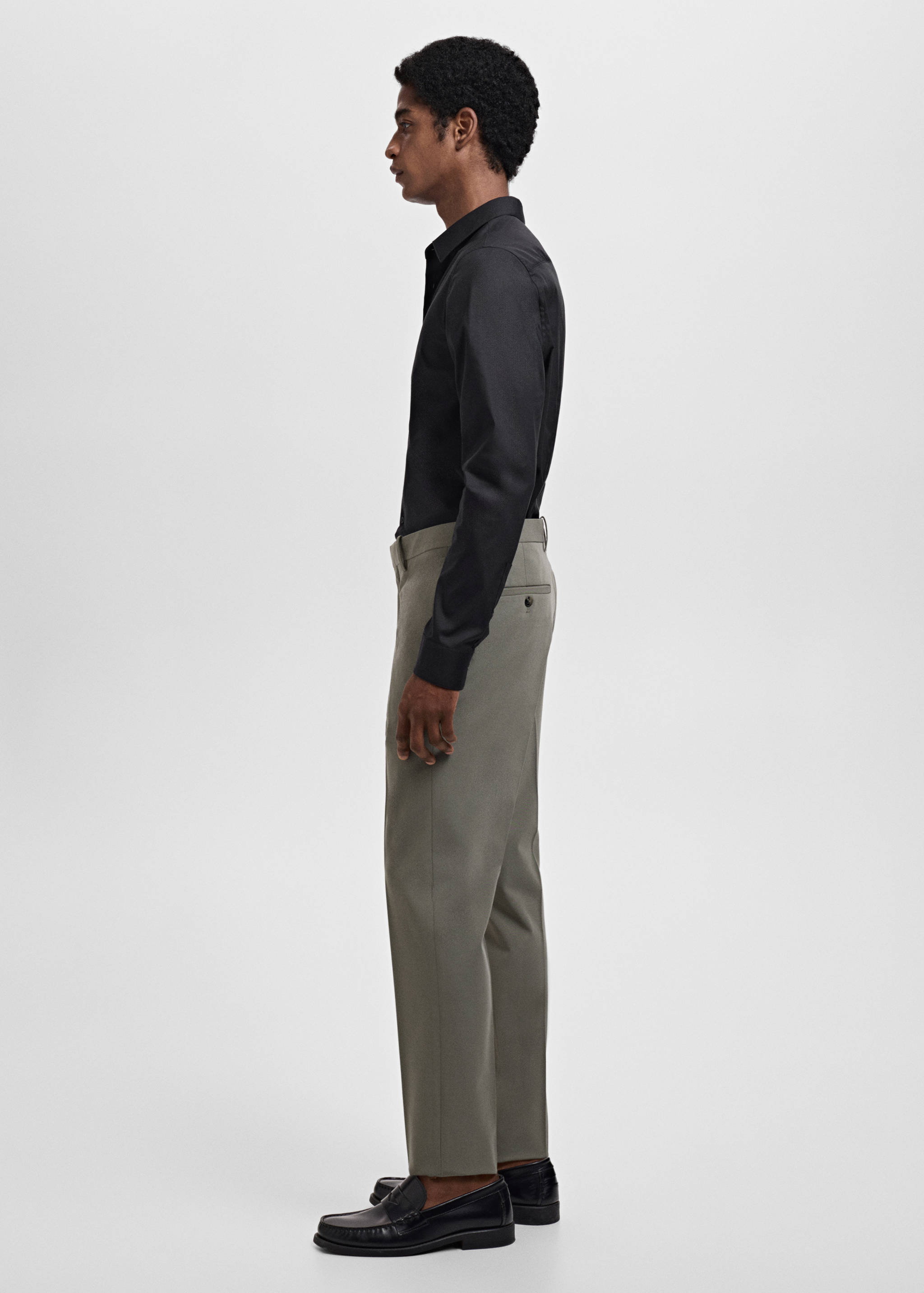 Chemise costume slim fit coton - Détail de l'article 2