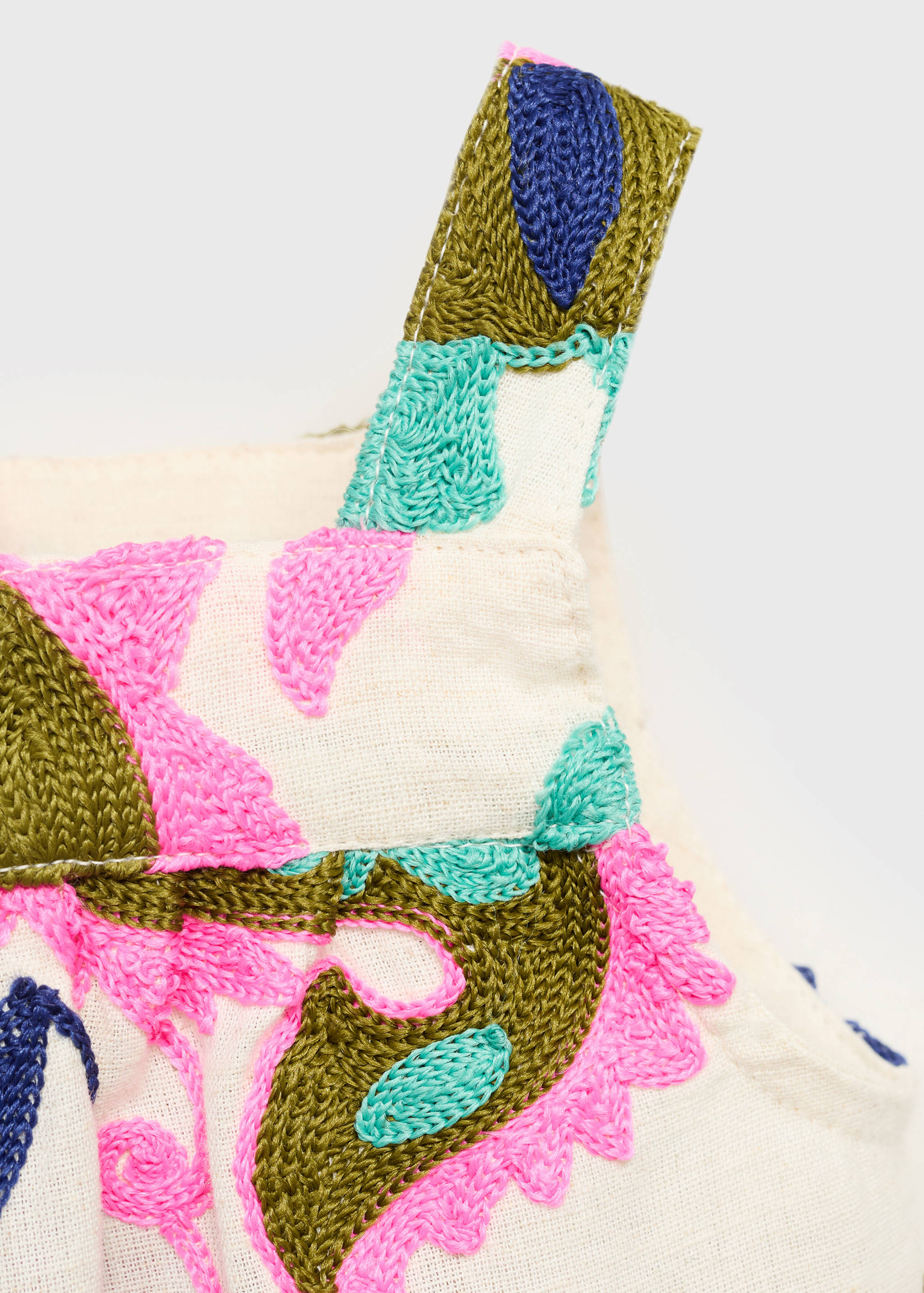 Blusa lino bordada - Detalle del artículo 8