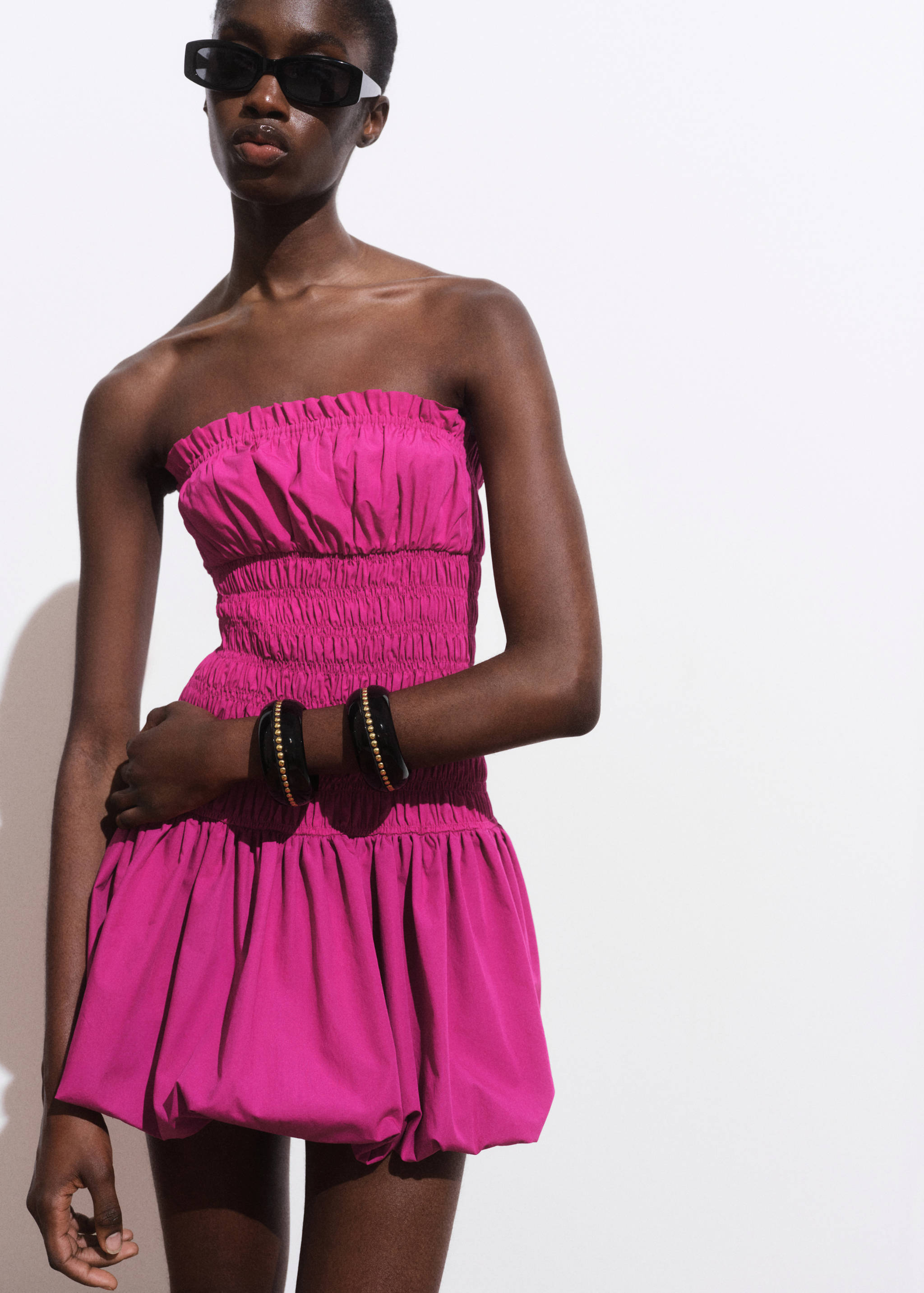 Resin studded maxi bracelet - General plane