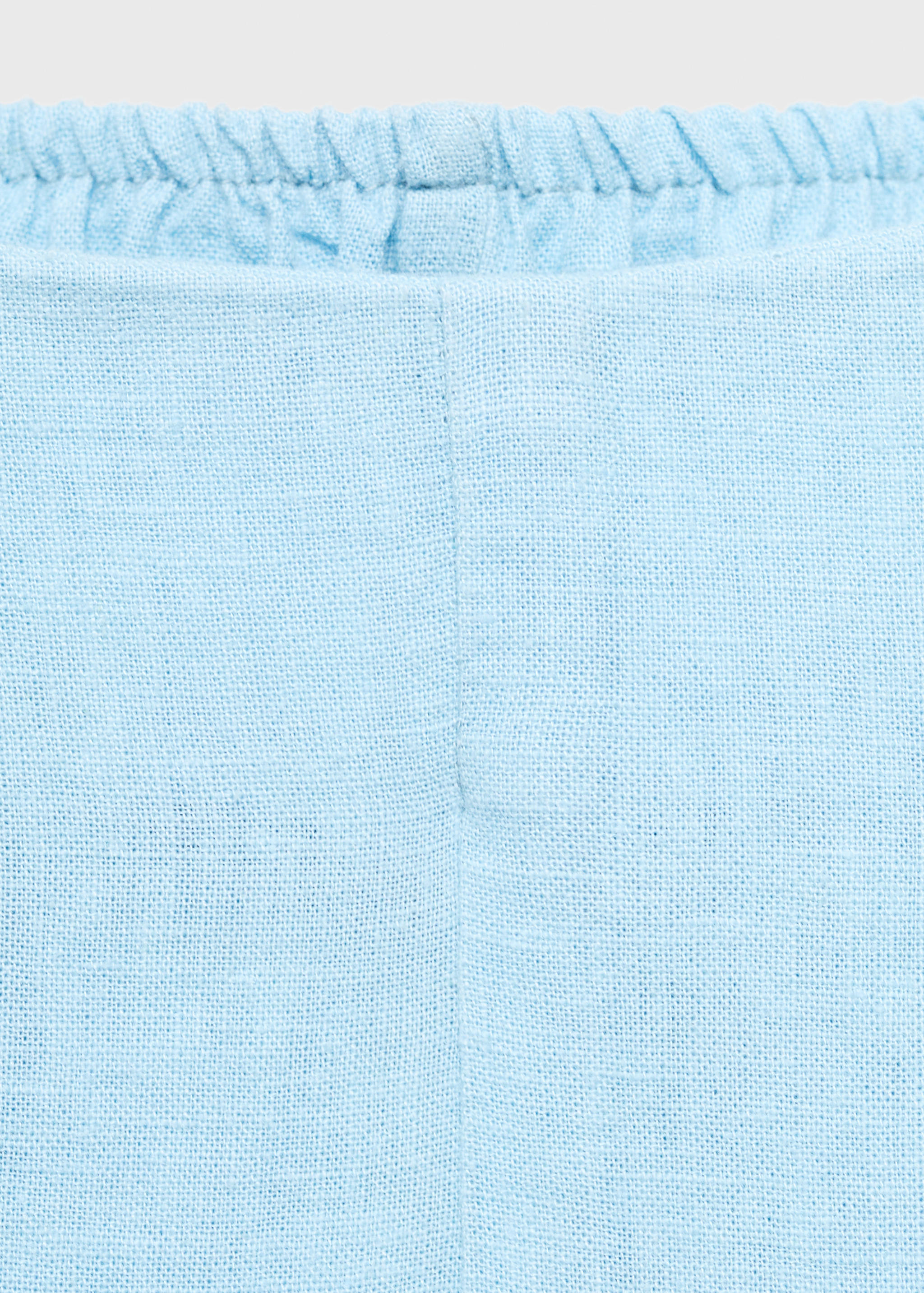 Pantalon crop lin - Détail de l'article 8