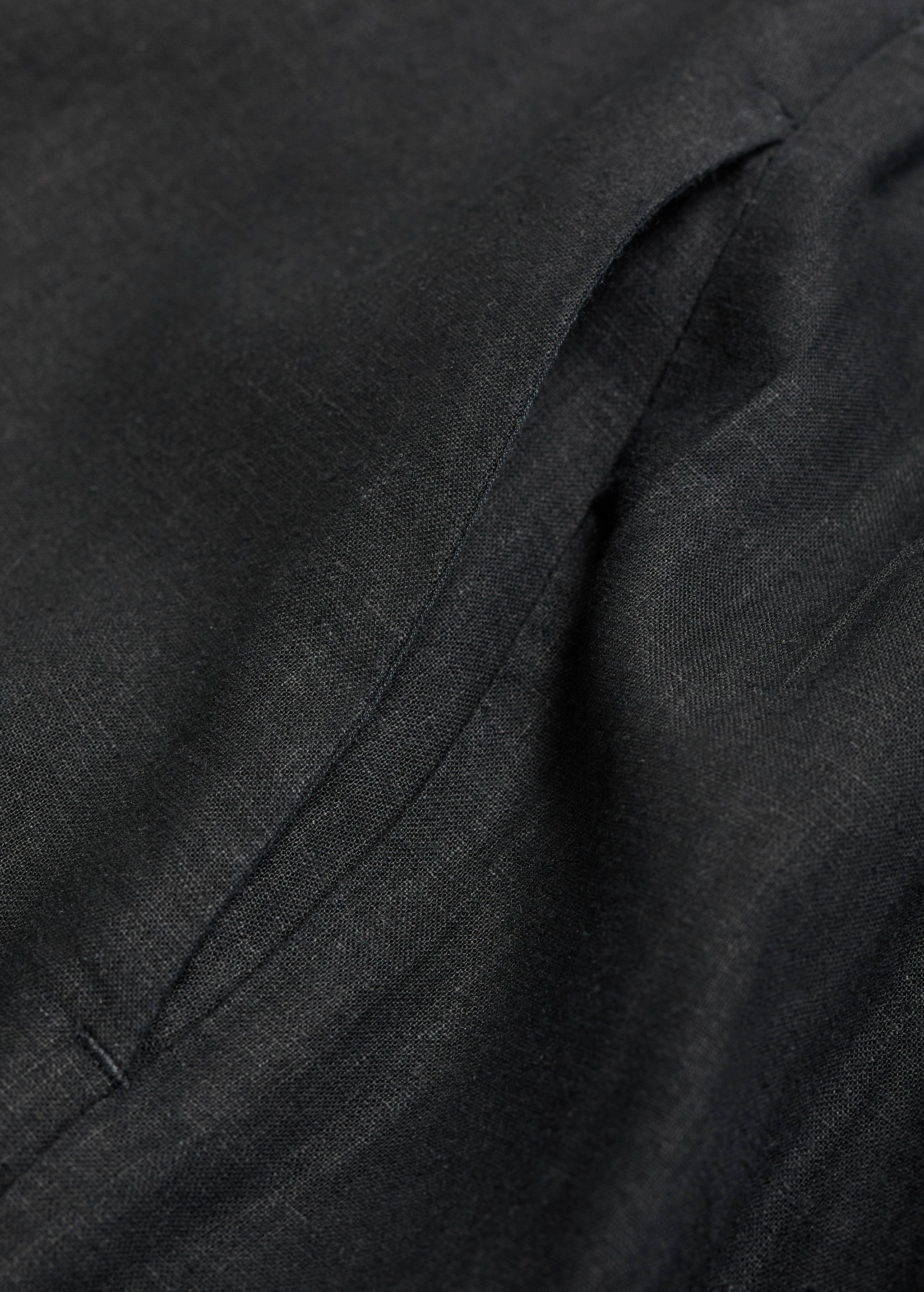 Pantalon crop lin - Détail de l'article 0