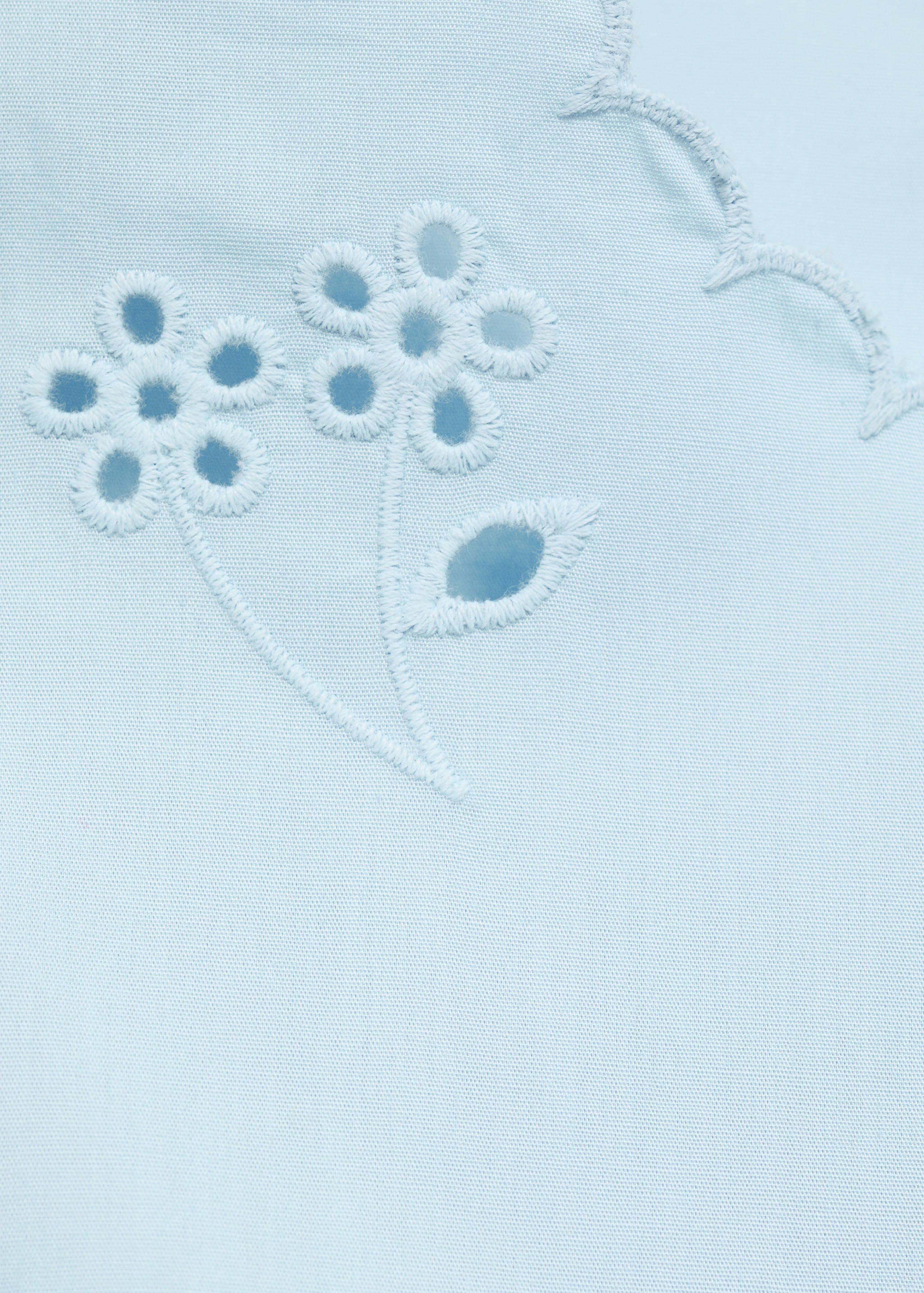 Geborduurde crop top - Detail van het artikel 0