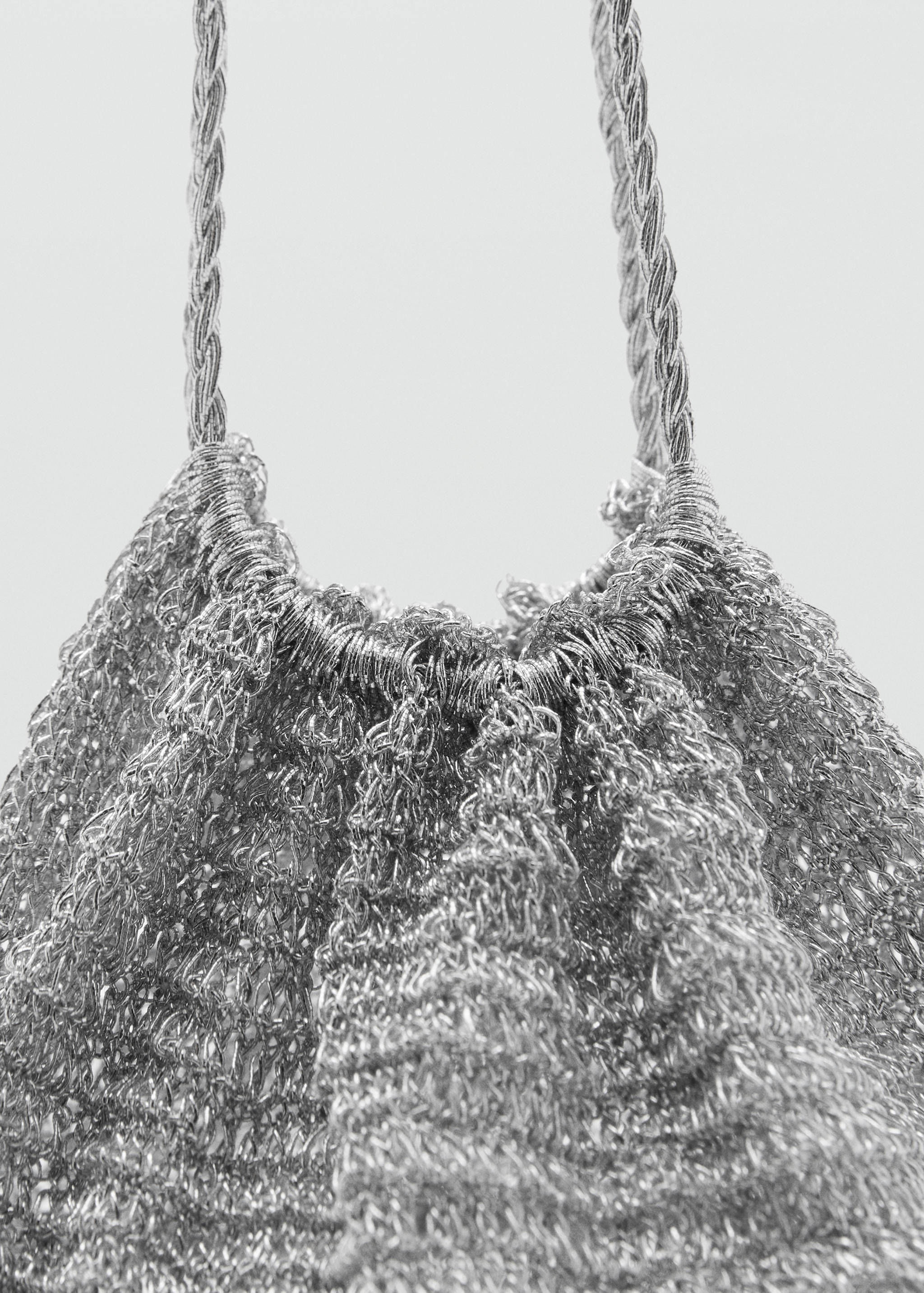 Sac bonbonnière  en lurex à pompon - Détail de l'article 1