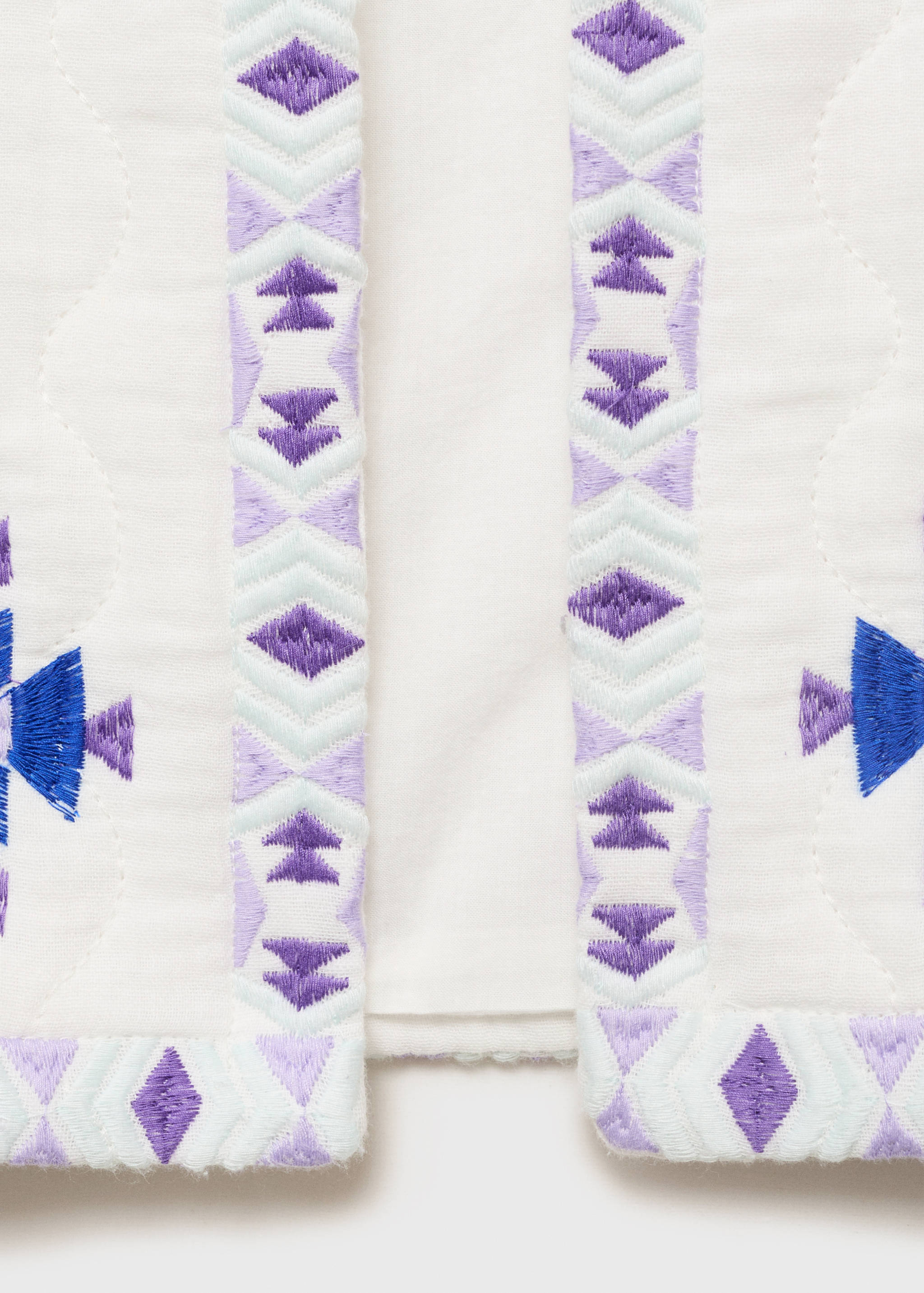 Ethnic embroidered waistcoat - Details of the article 0