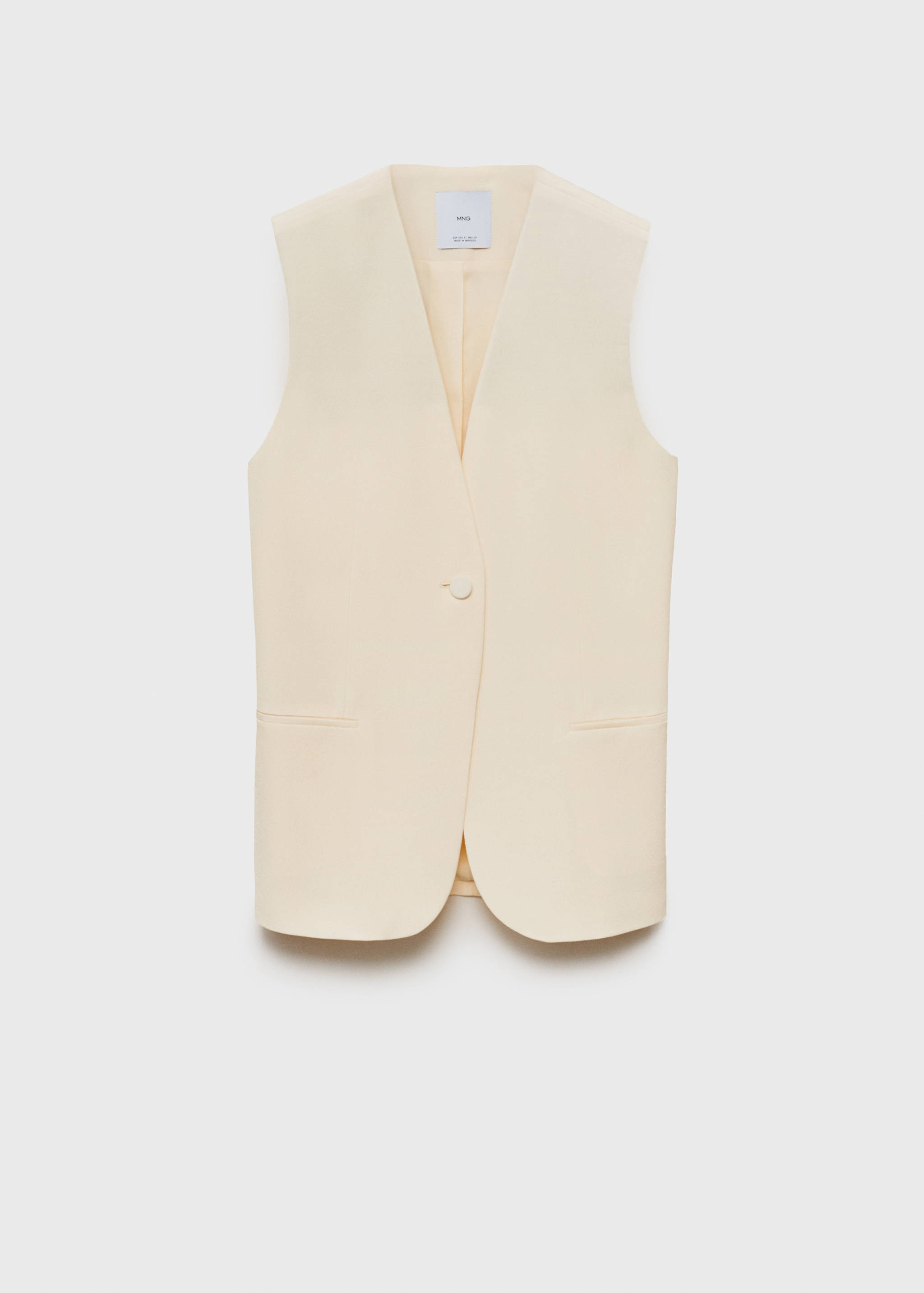 Chaleco traje fluido - Artículo sin modelo