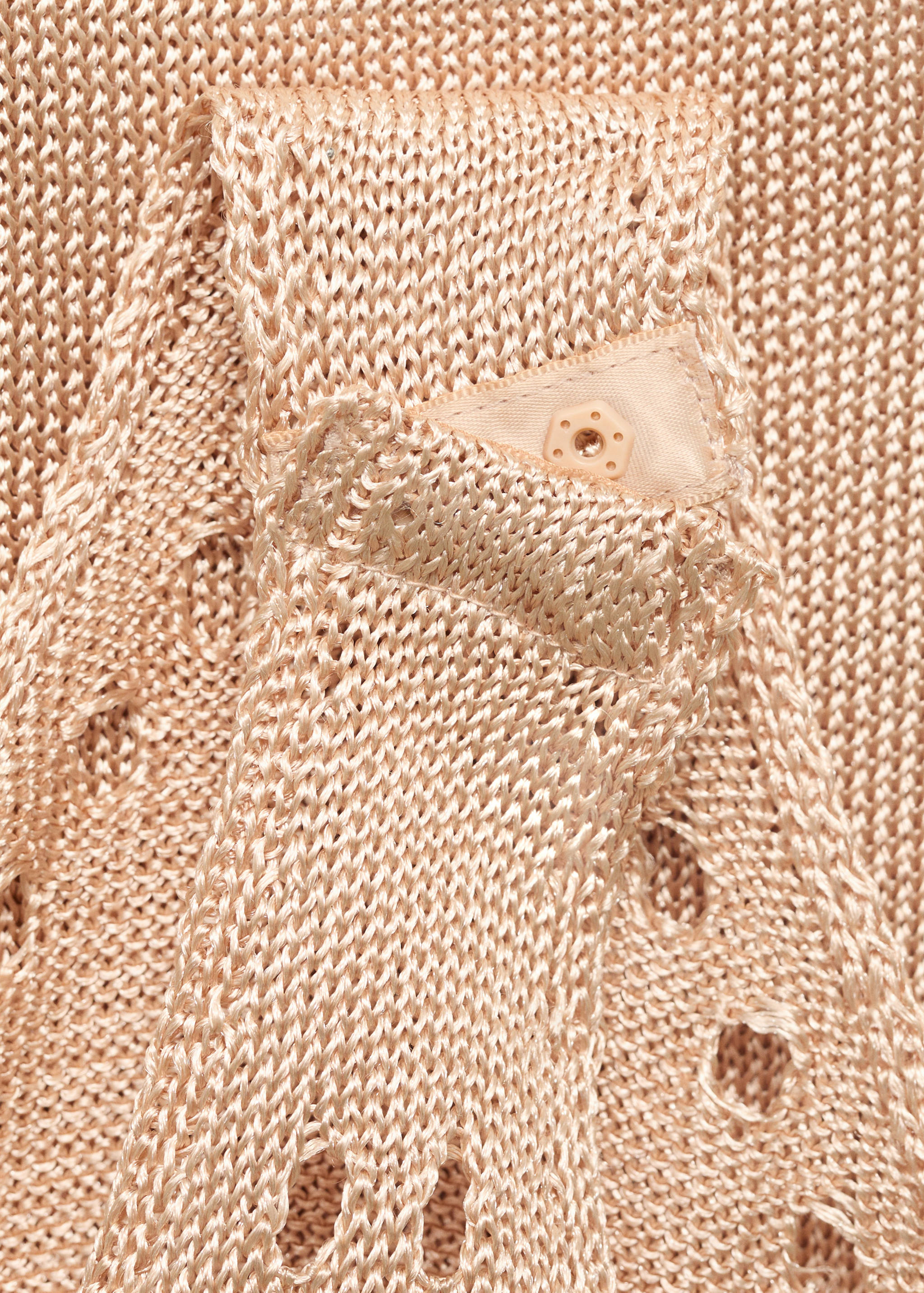 Body en lurex avec détails ajourés - Détail de l'article 0