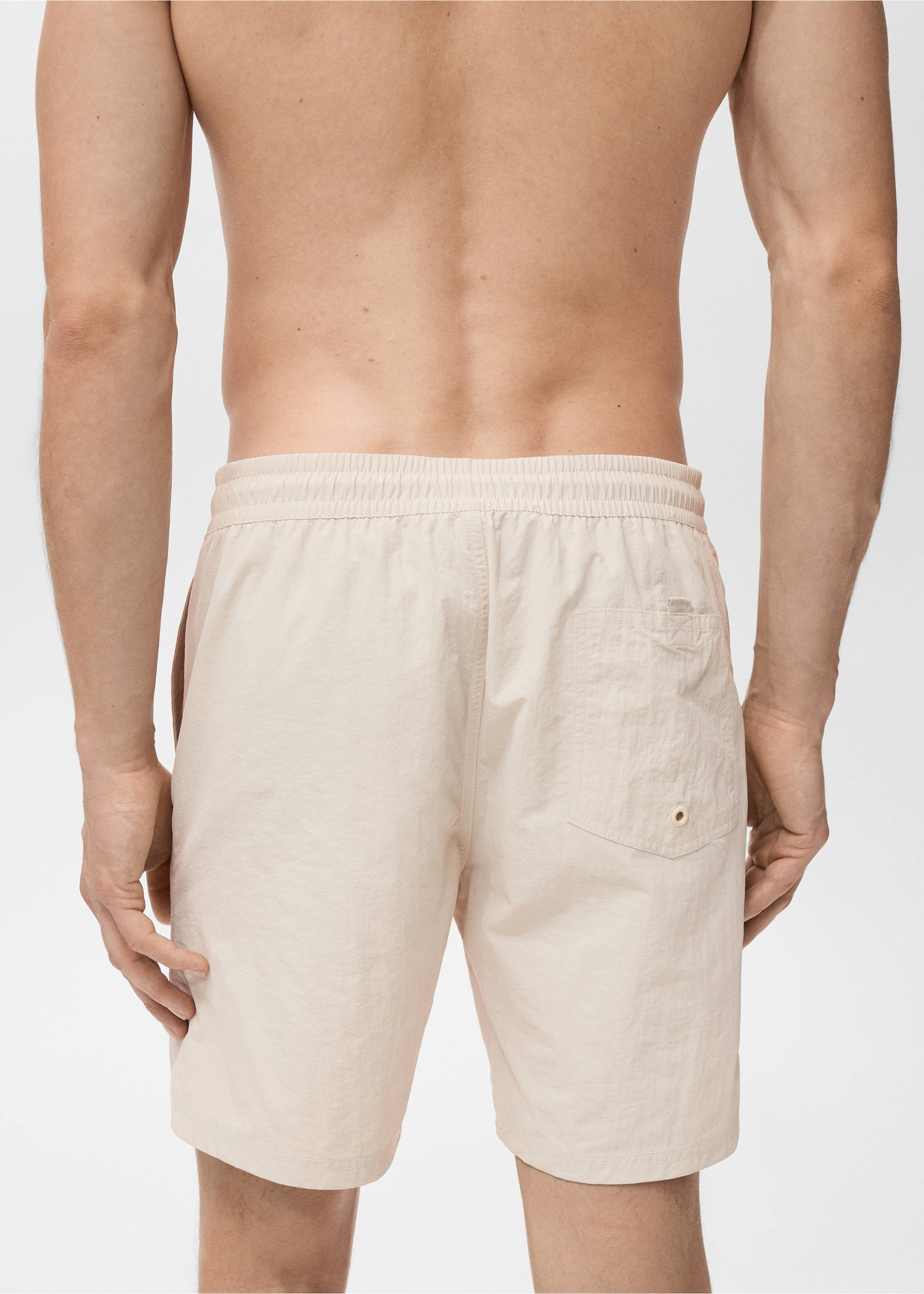 Maillot de bain essentiel cordon - Détail de l'article 3, Sable. Ref: 17081289-00.