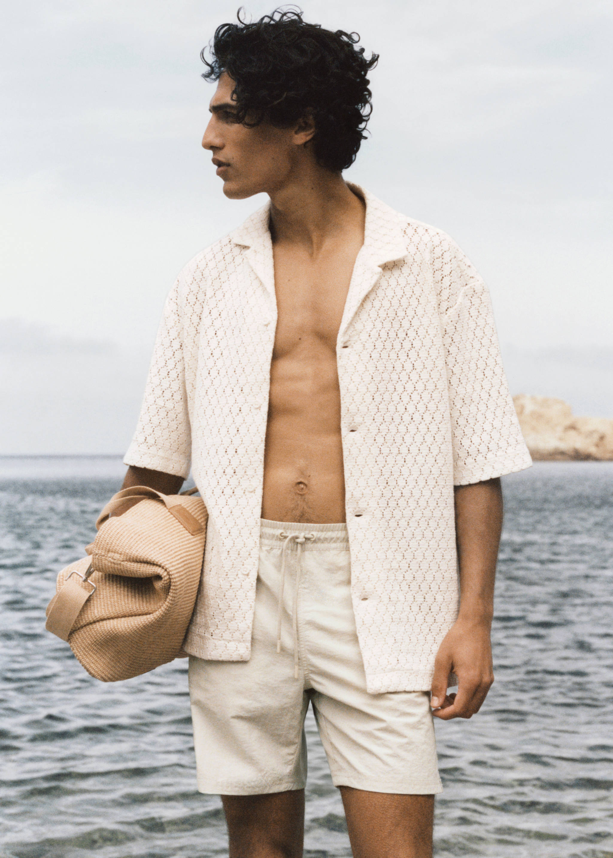 Basic drawstring swimsuit - Details of the article 5