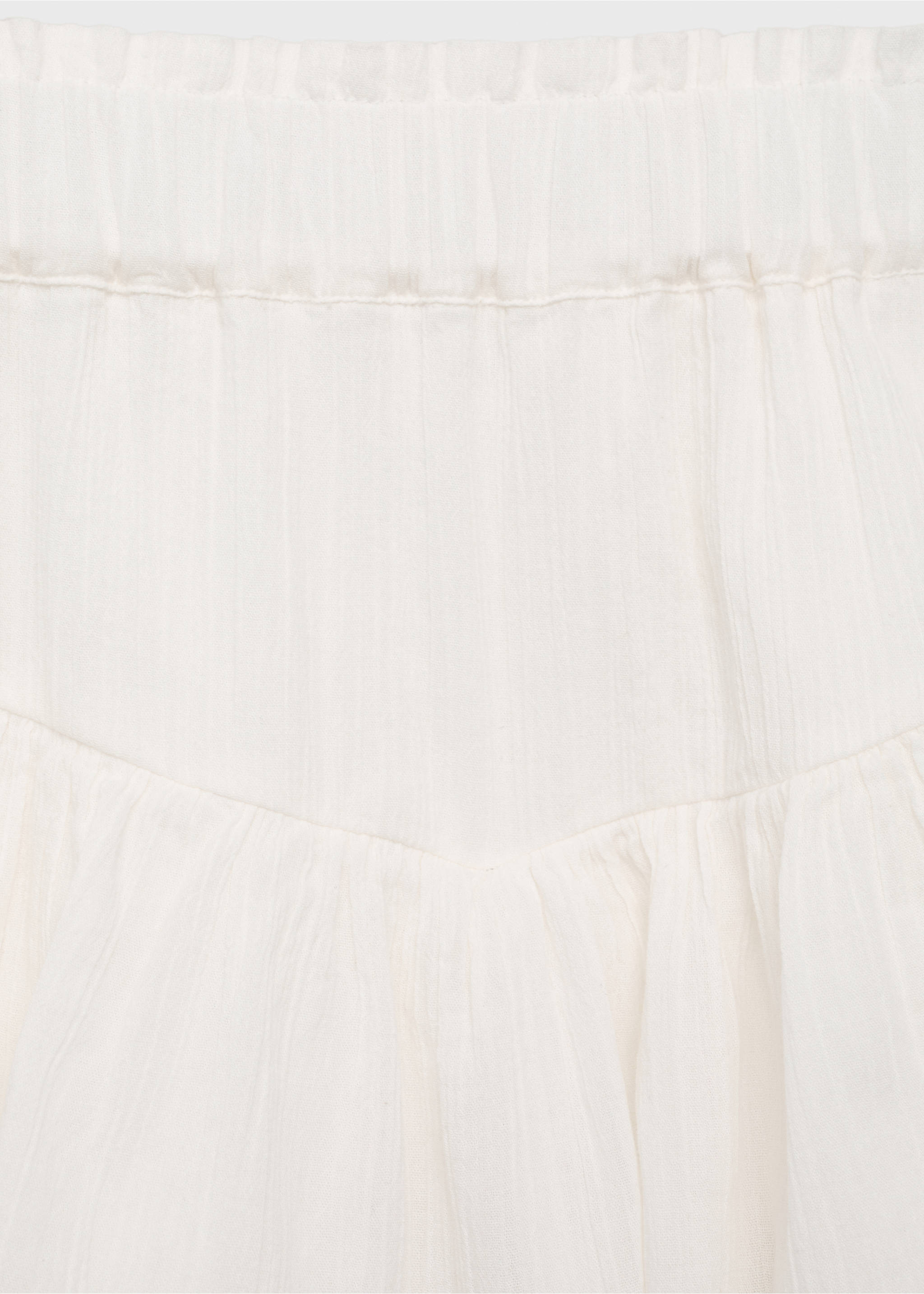 Ruffled trouser skirt - Details of the article 8, Off White. Ref: 17081518-00.