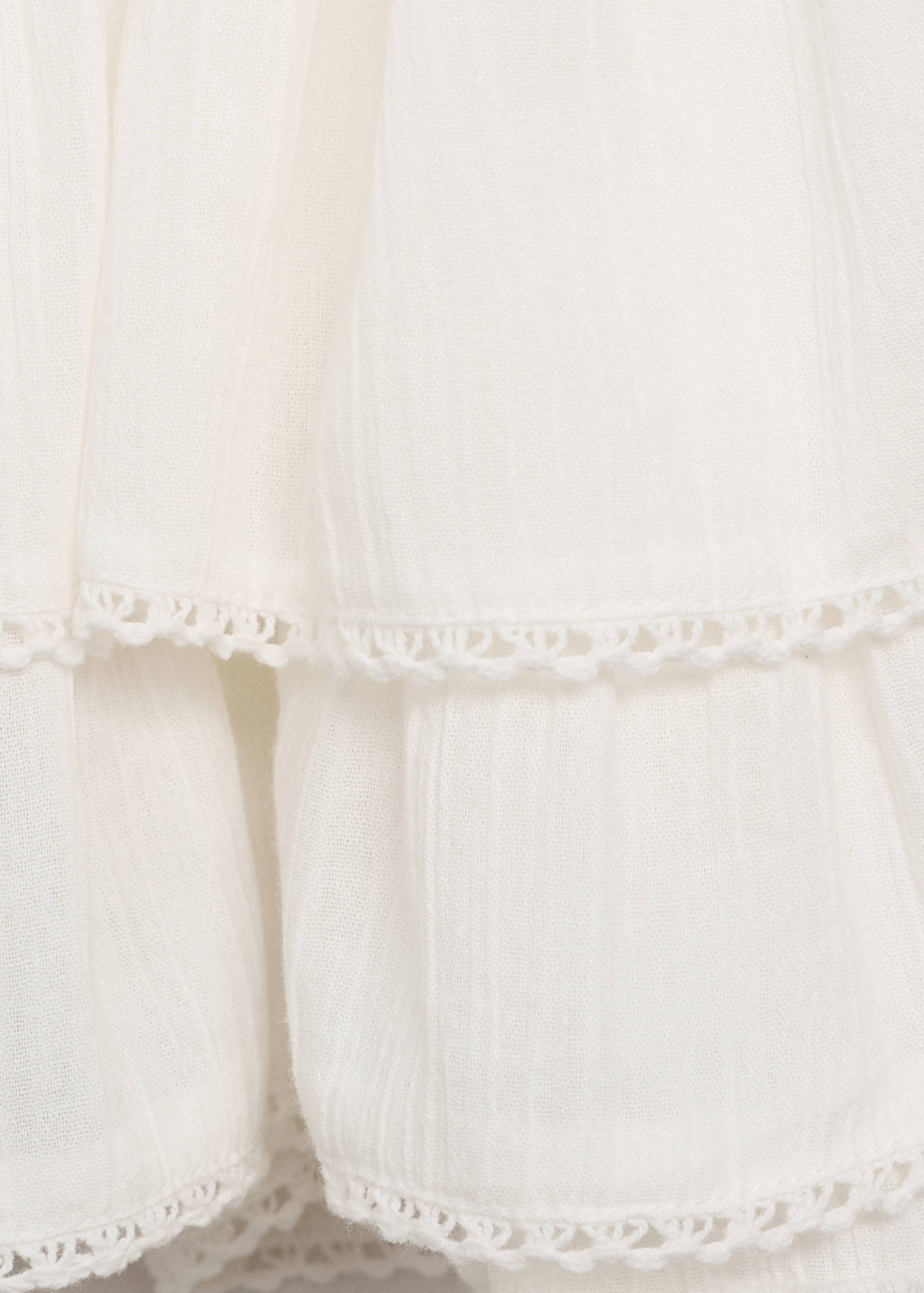 Ruffled trouser skirt - Details of the article 0