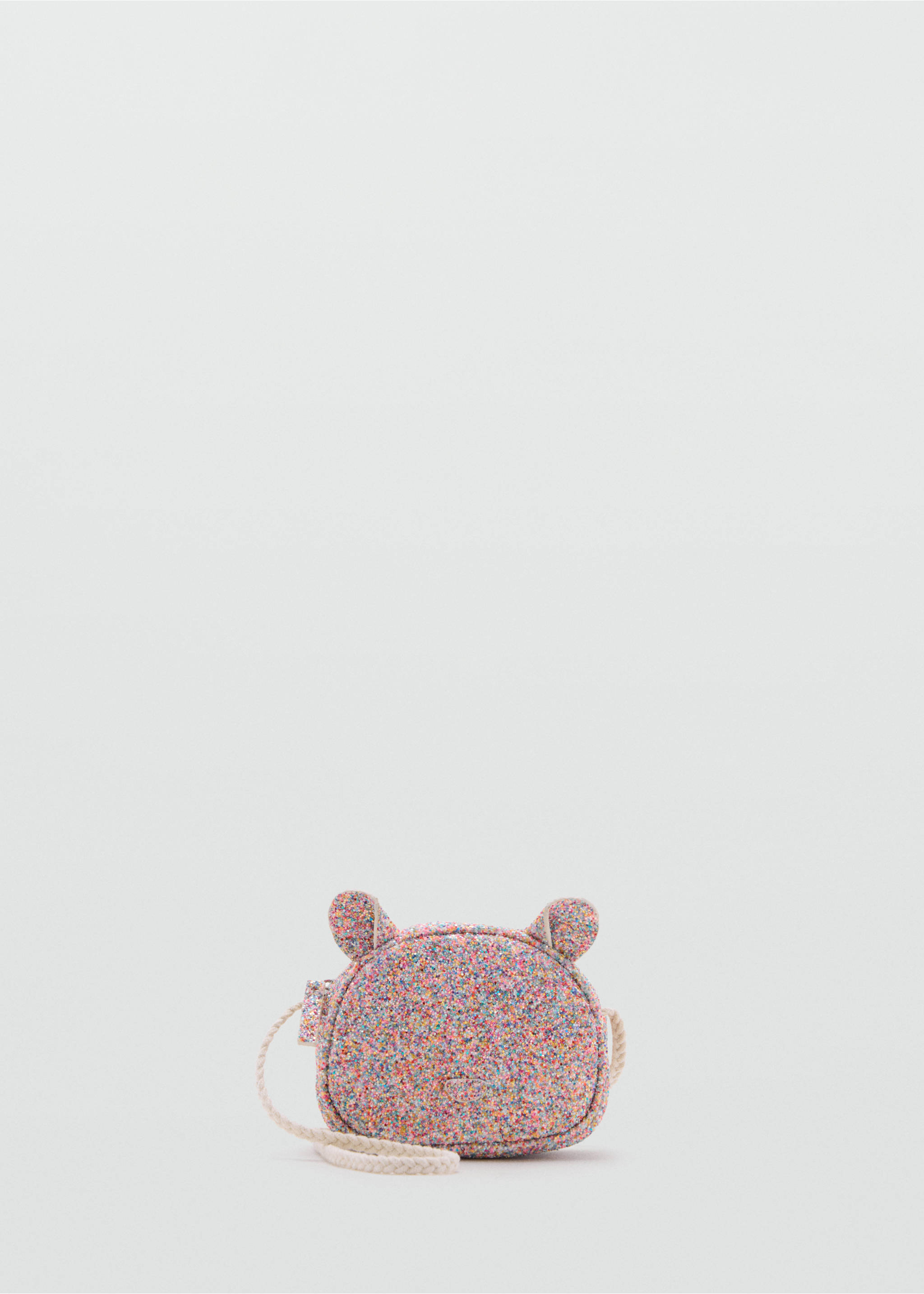 Bolso orejitas purpurina - Artículo sin modelo, Rosa. Ref: 17081519-00.