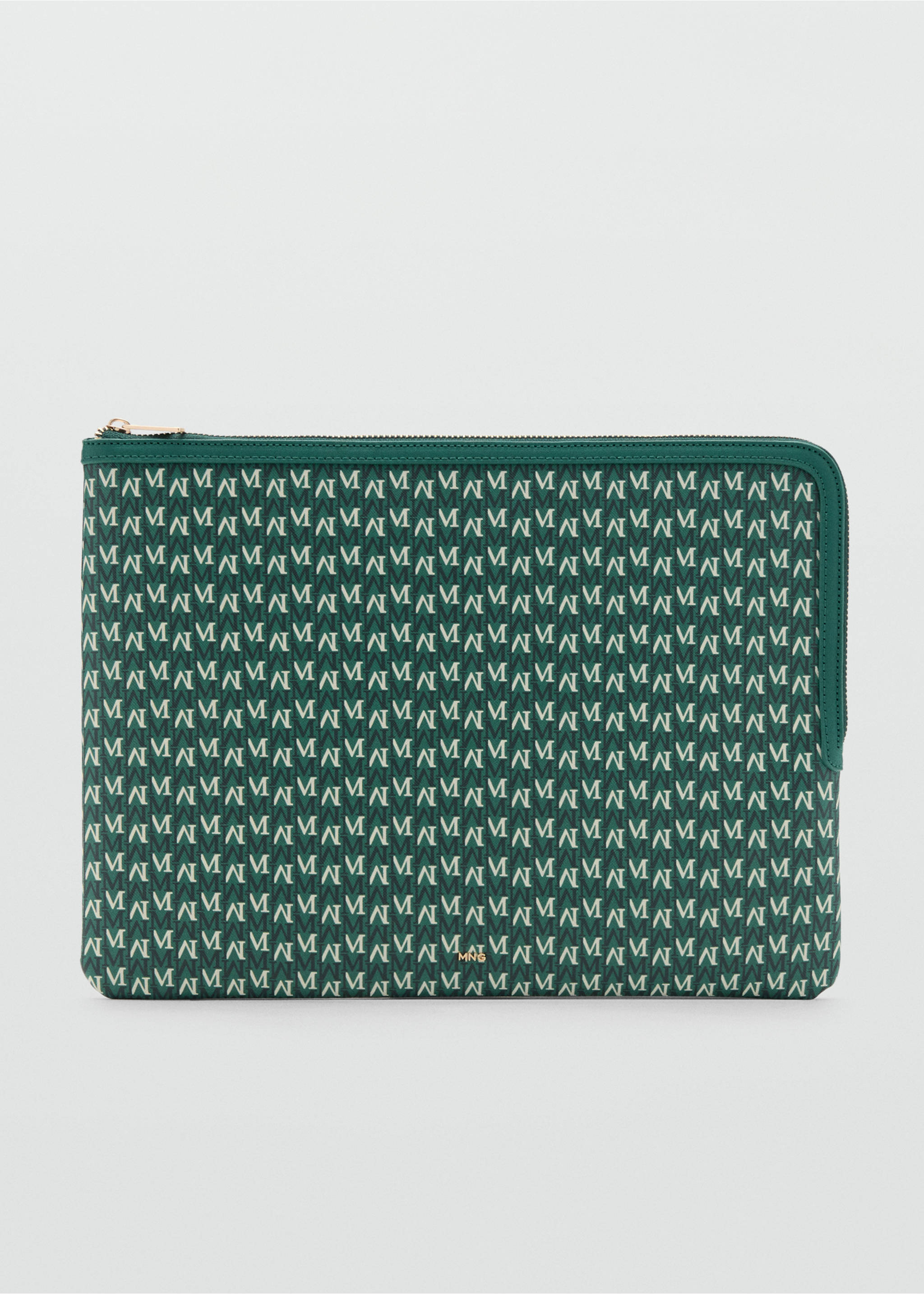 Laptop case with printed logo - Article without model, Green. Ref: 17081534-00.
