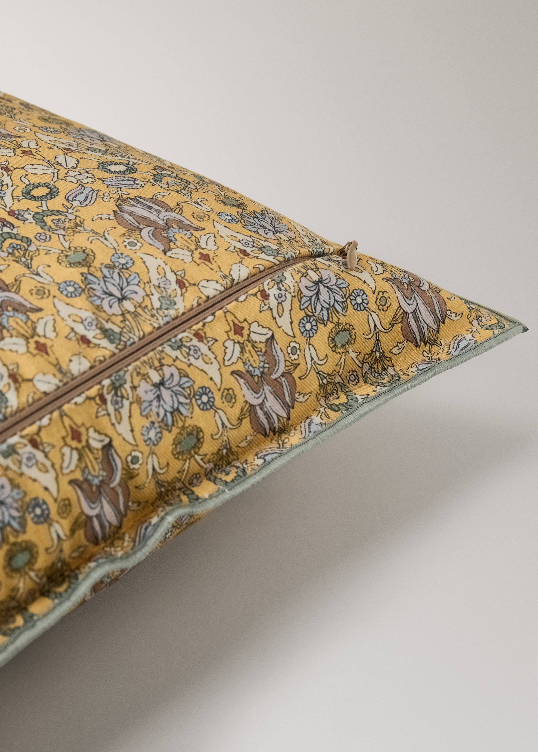 Housse de coussin enfant en coton imprimé à fleurs 30x40 cm - Détail de l'article 2