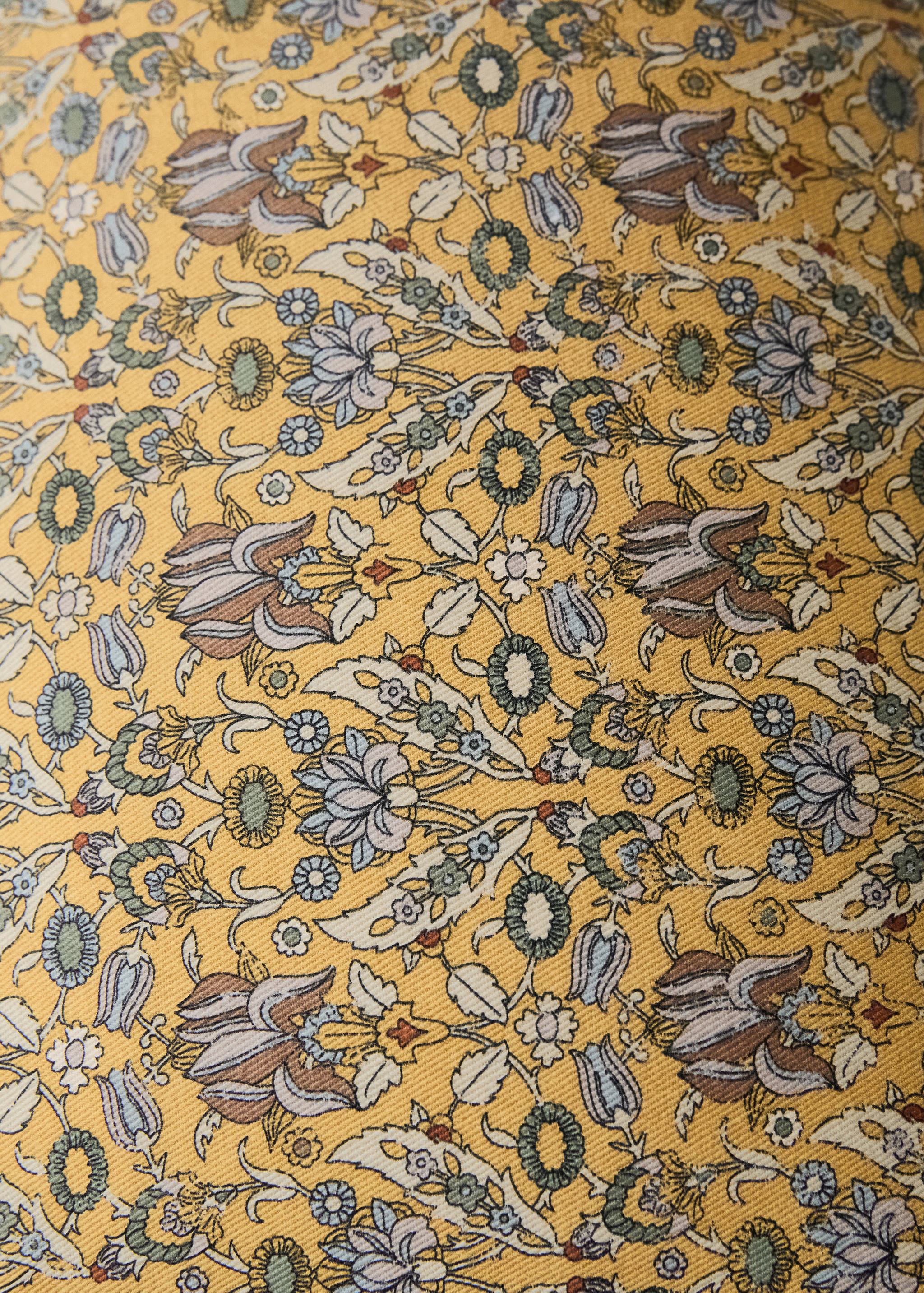 Housse de coussin enfant en coton imprimé à fleurs 30x40 cm - Détail de l'article 3