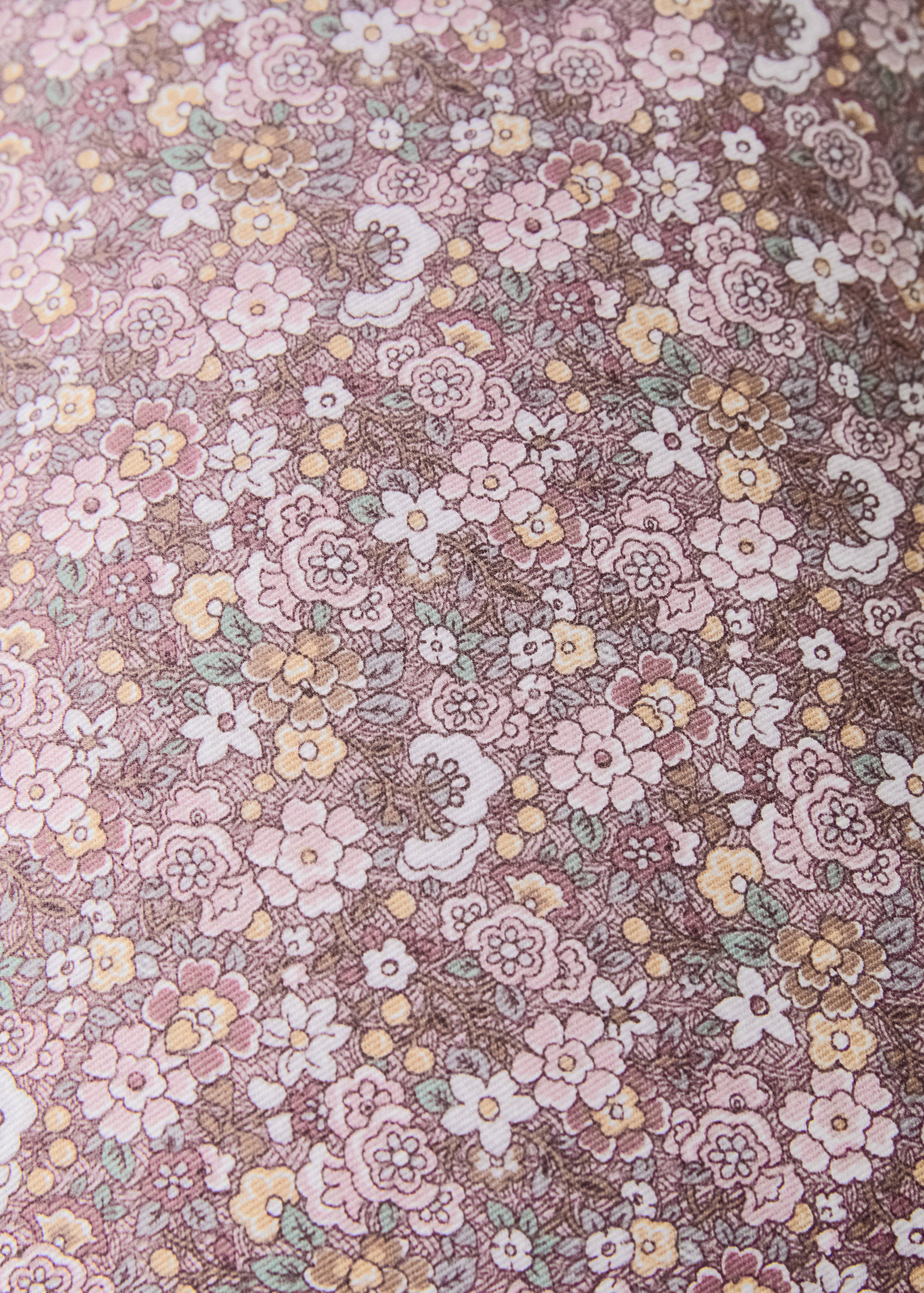 Housse de coussin enfant en coton imprimé à fleurs 30x40 cm - Détail de l'article 3